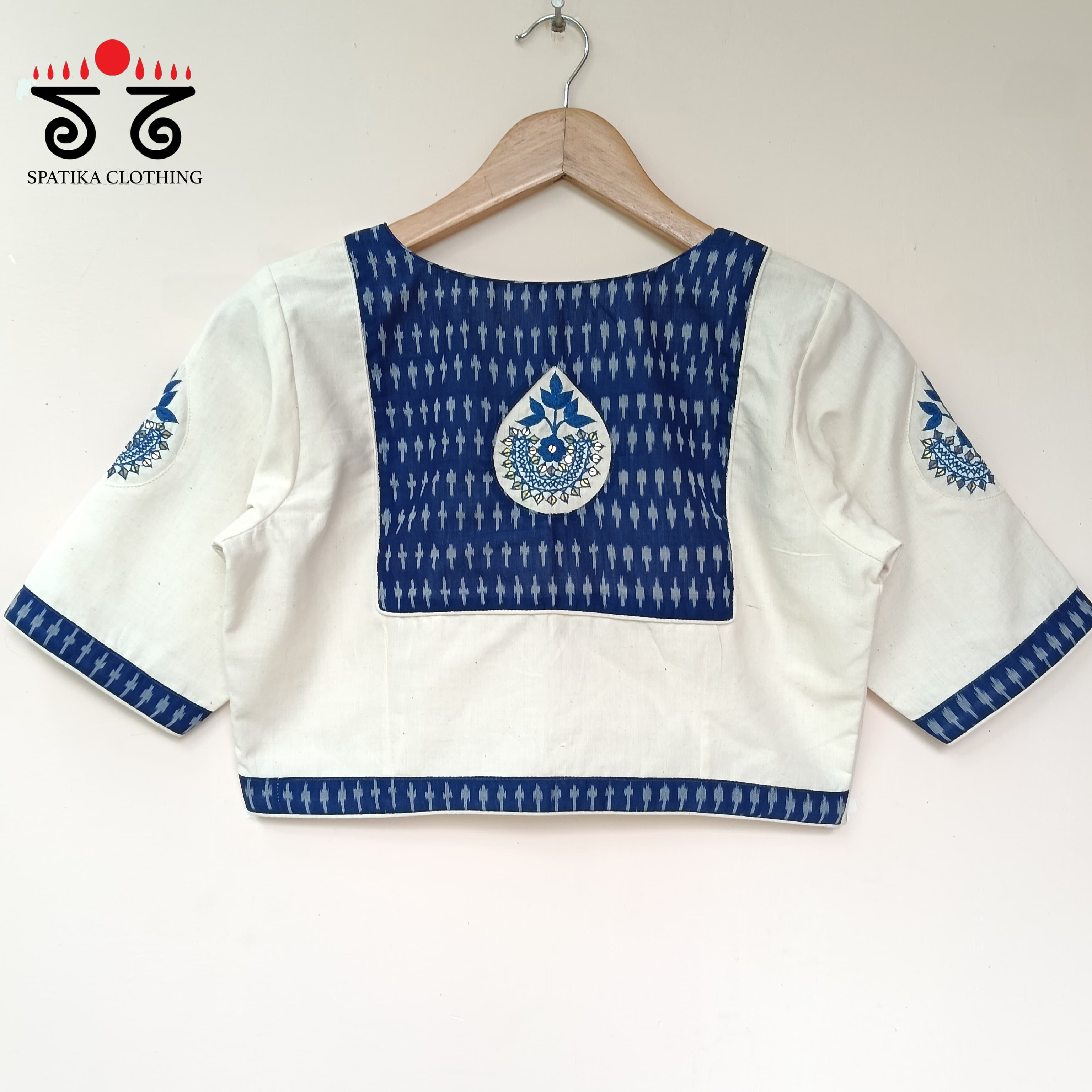 The Inlay Hand Embroidered Blouse