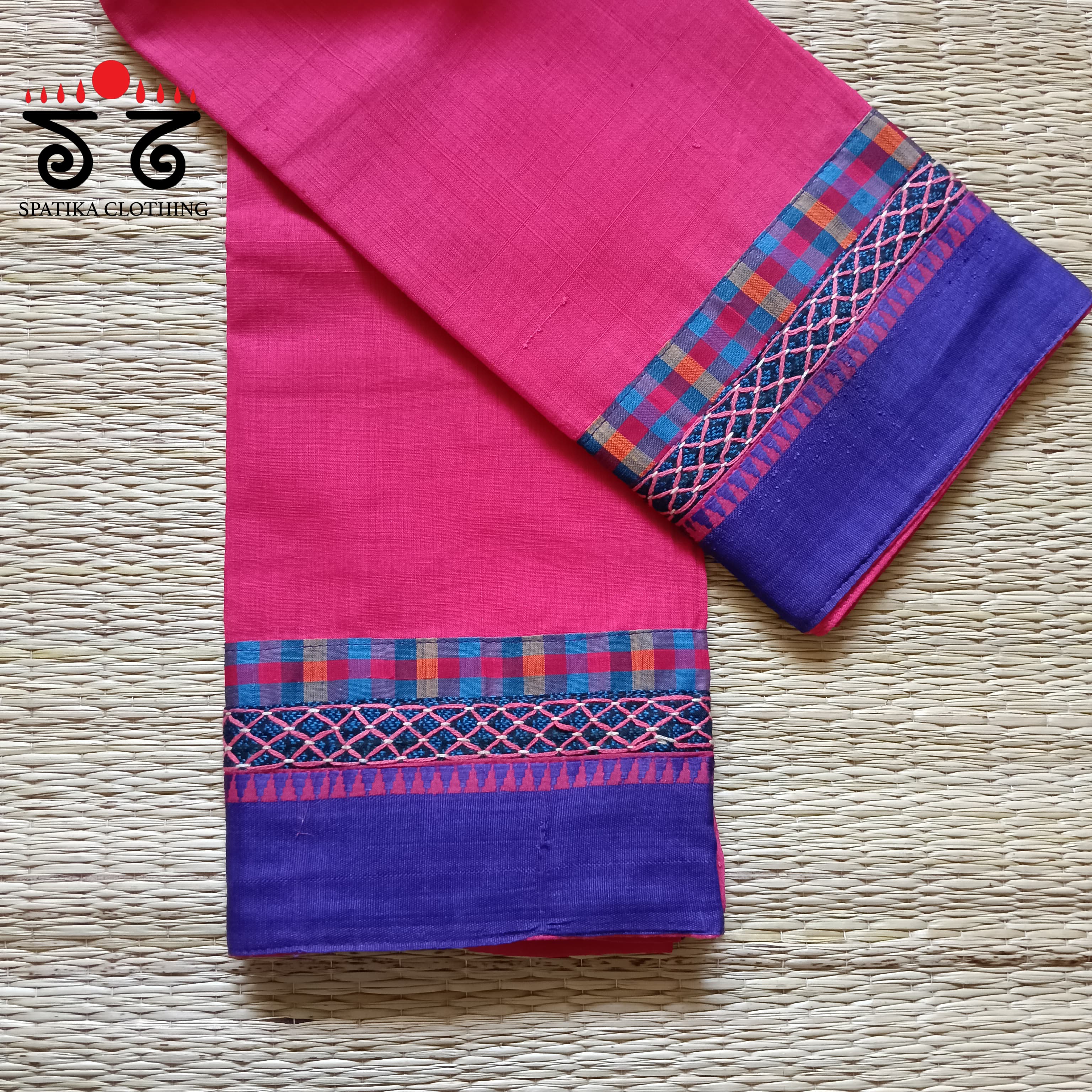 Hand-embroidered Blouse Fabric