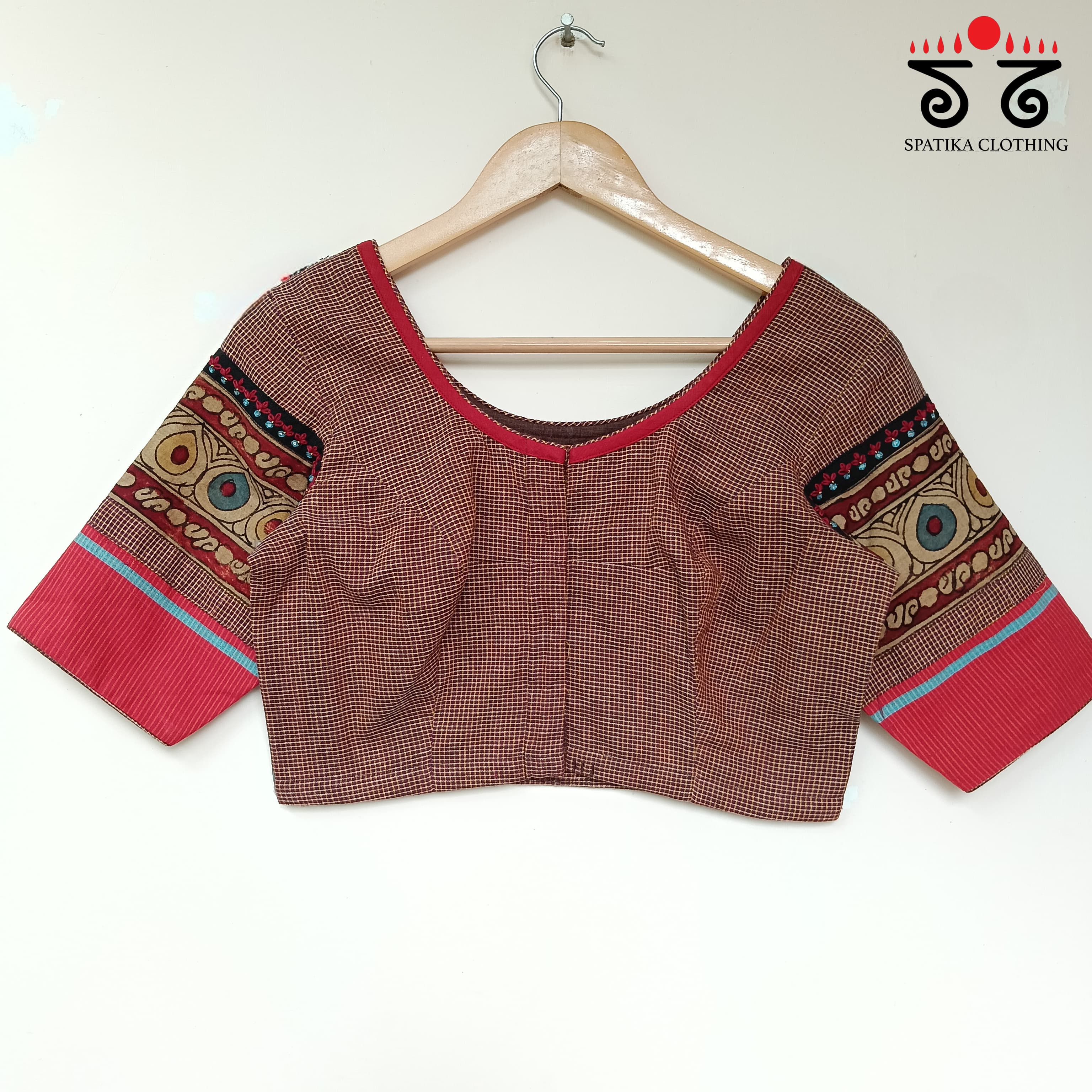 The Boondh - Pen Kalamkari Blouse