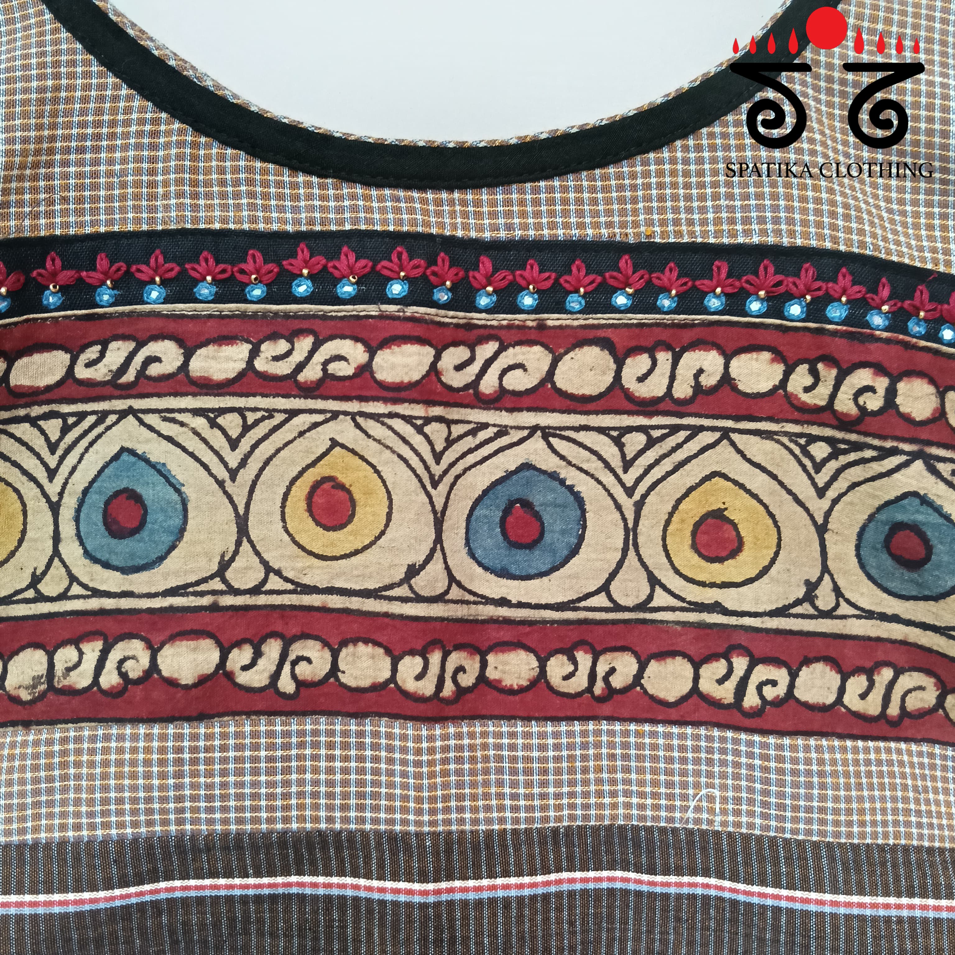 The Boondh - Pen Kalamkari Blouse