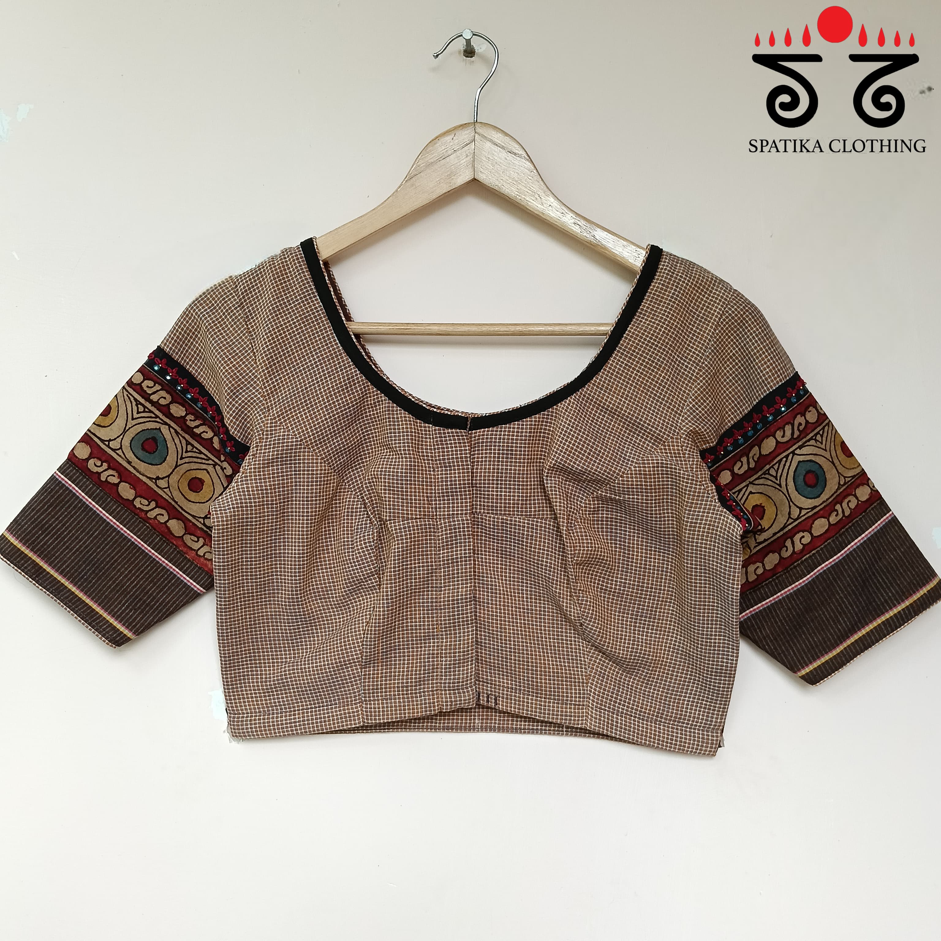 The Boondh - Pen Kalamkari Blouse