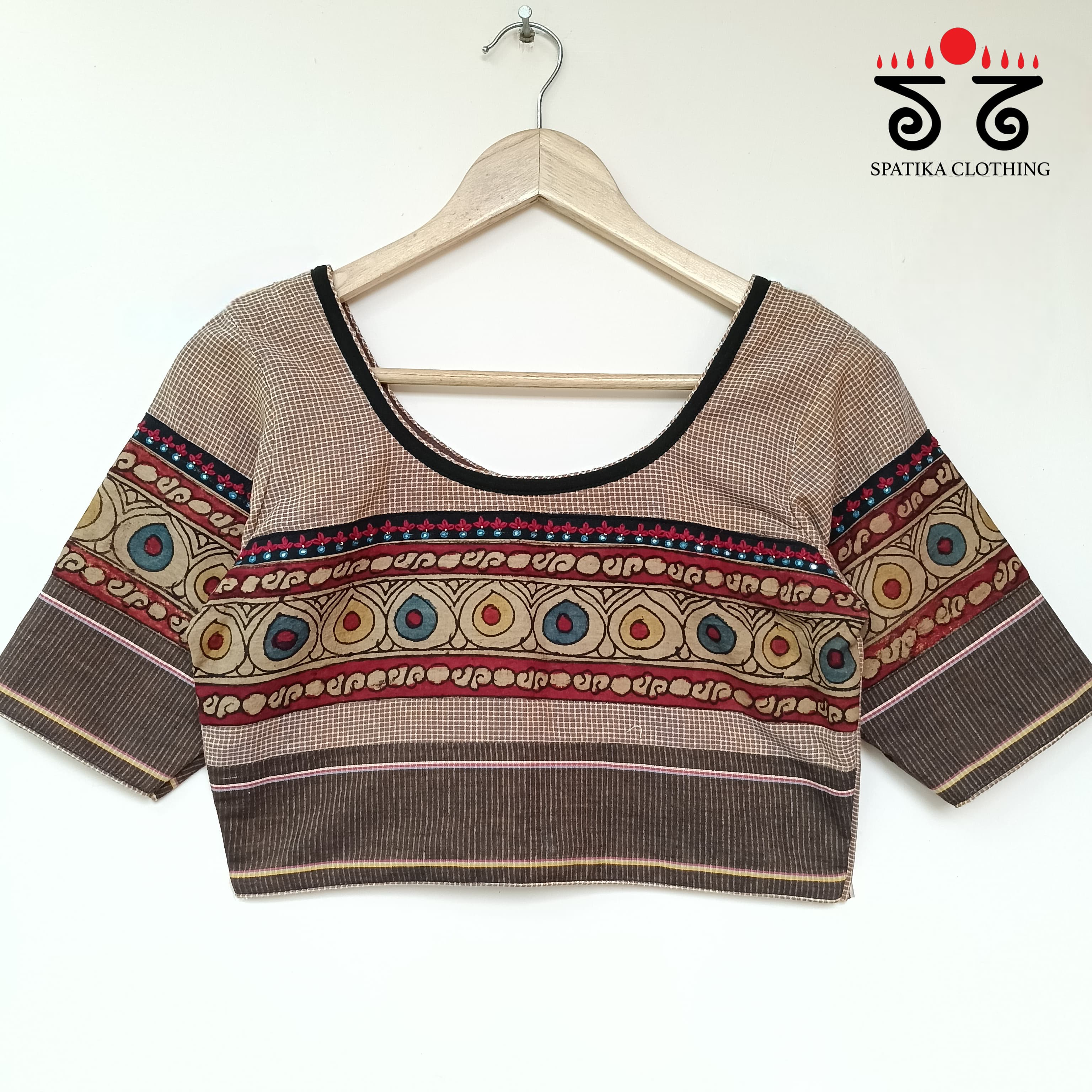 The Boondh - Pen Kalamkari Blouse