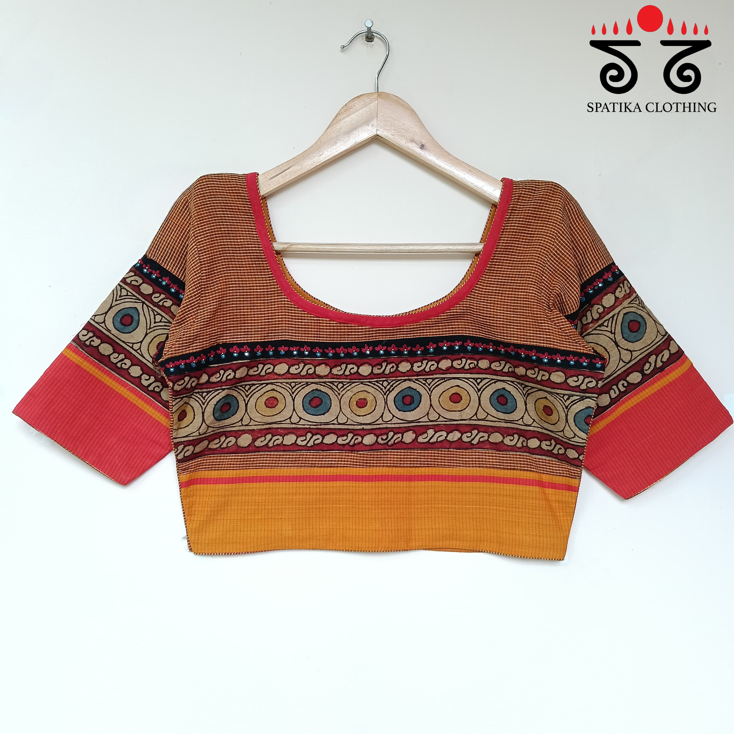 The Boondh - Pen Kalamkari Blouse