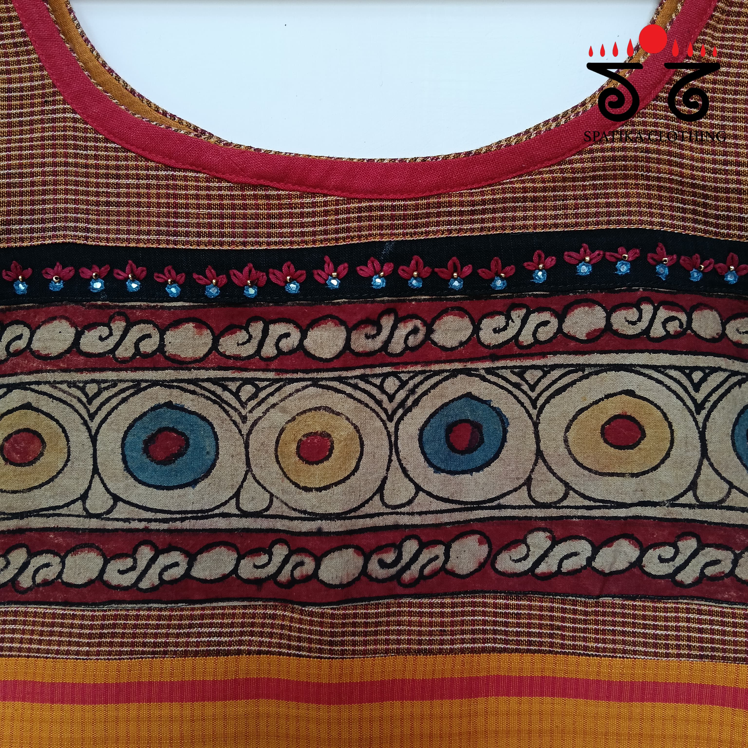 The Boondh - Pen Kalamkari Blouse