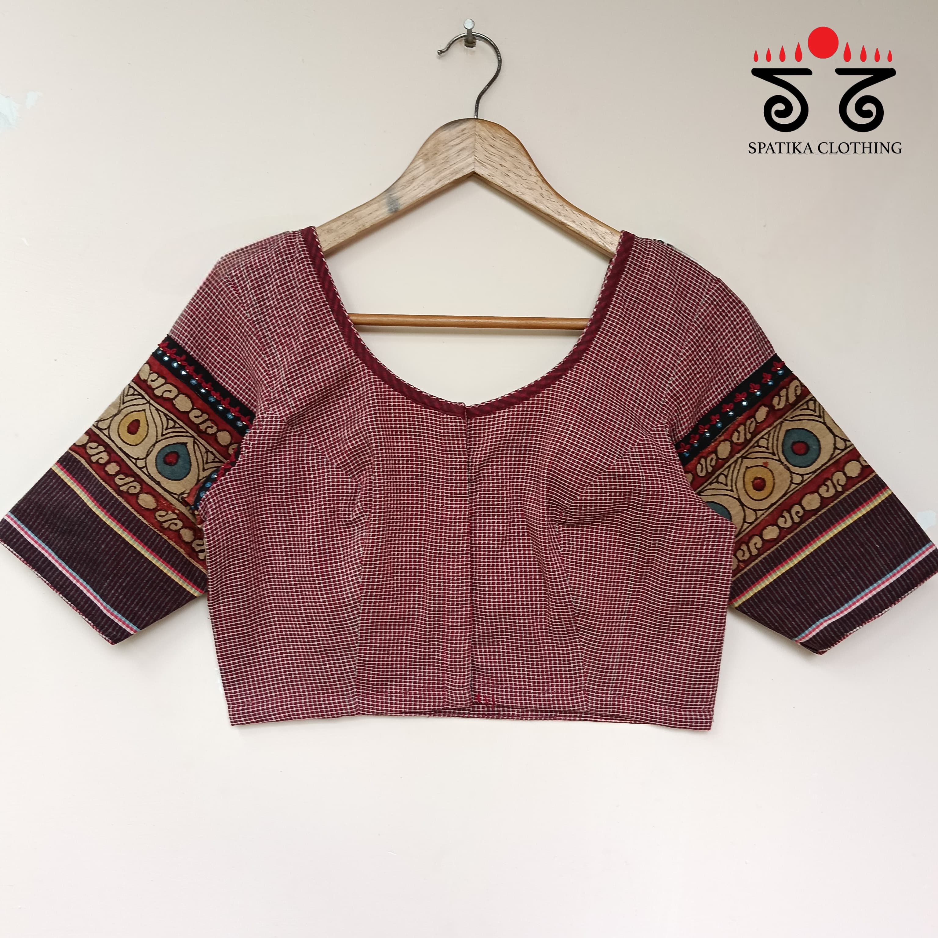 The Boondh - Pen Kalamkari Blouse