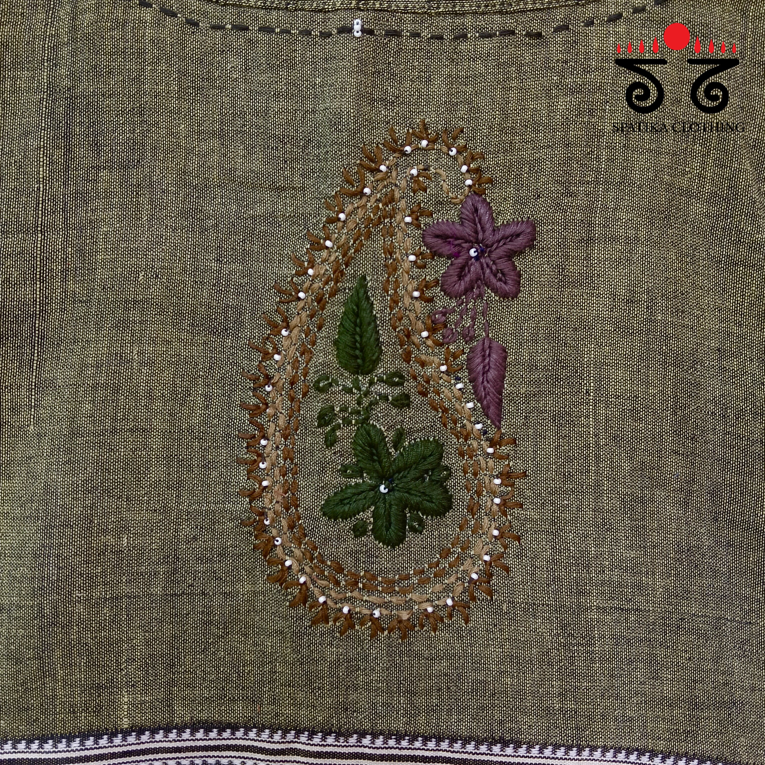 Chikan Hand - Embroidered Blouse