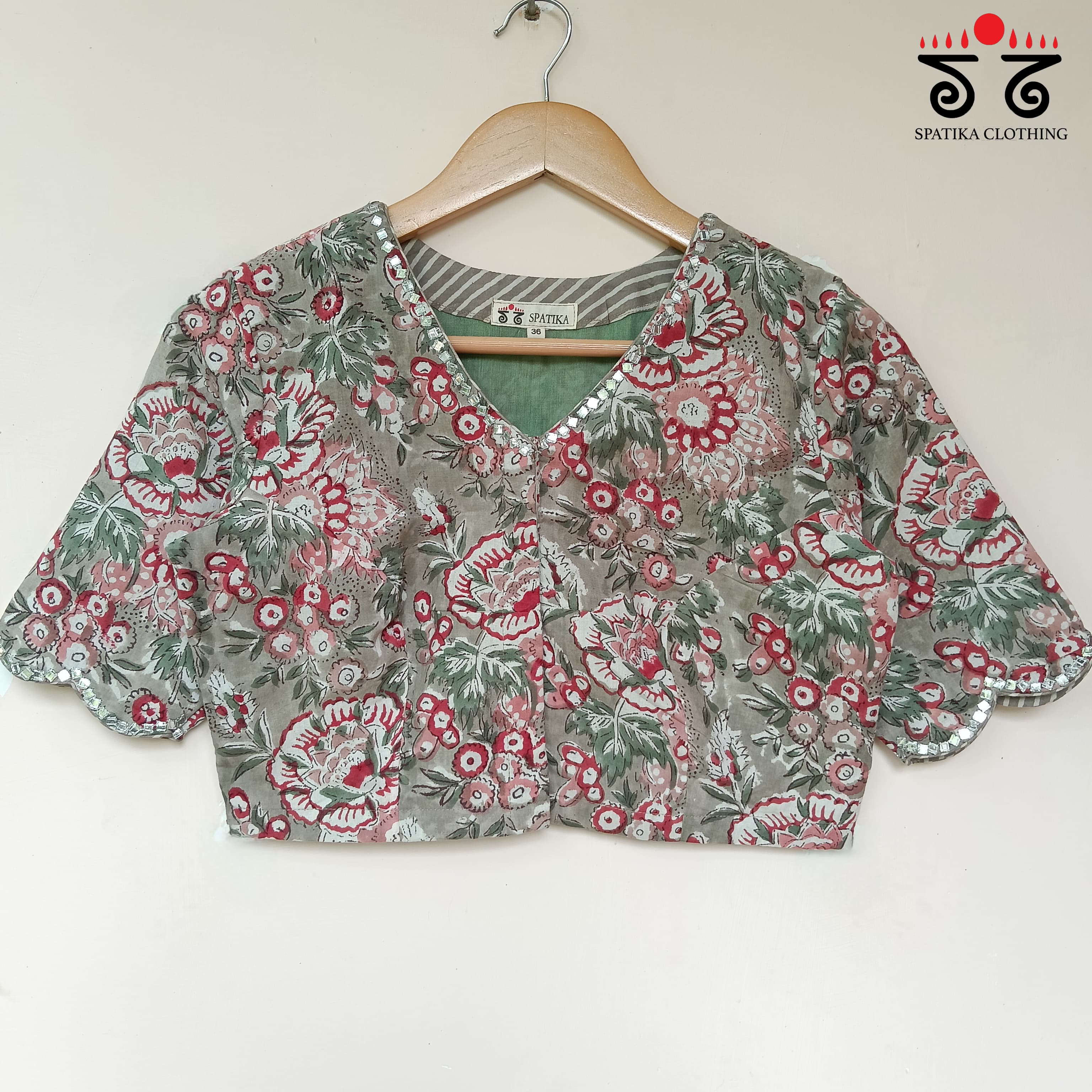 The Scalloped Blouse