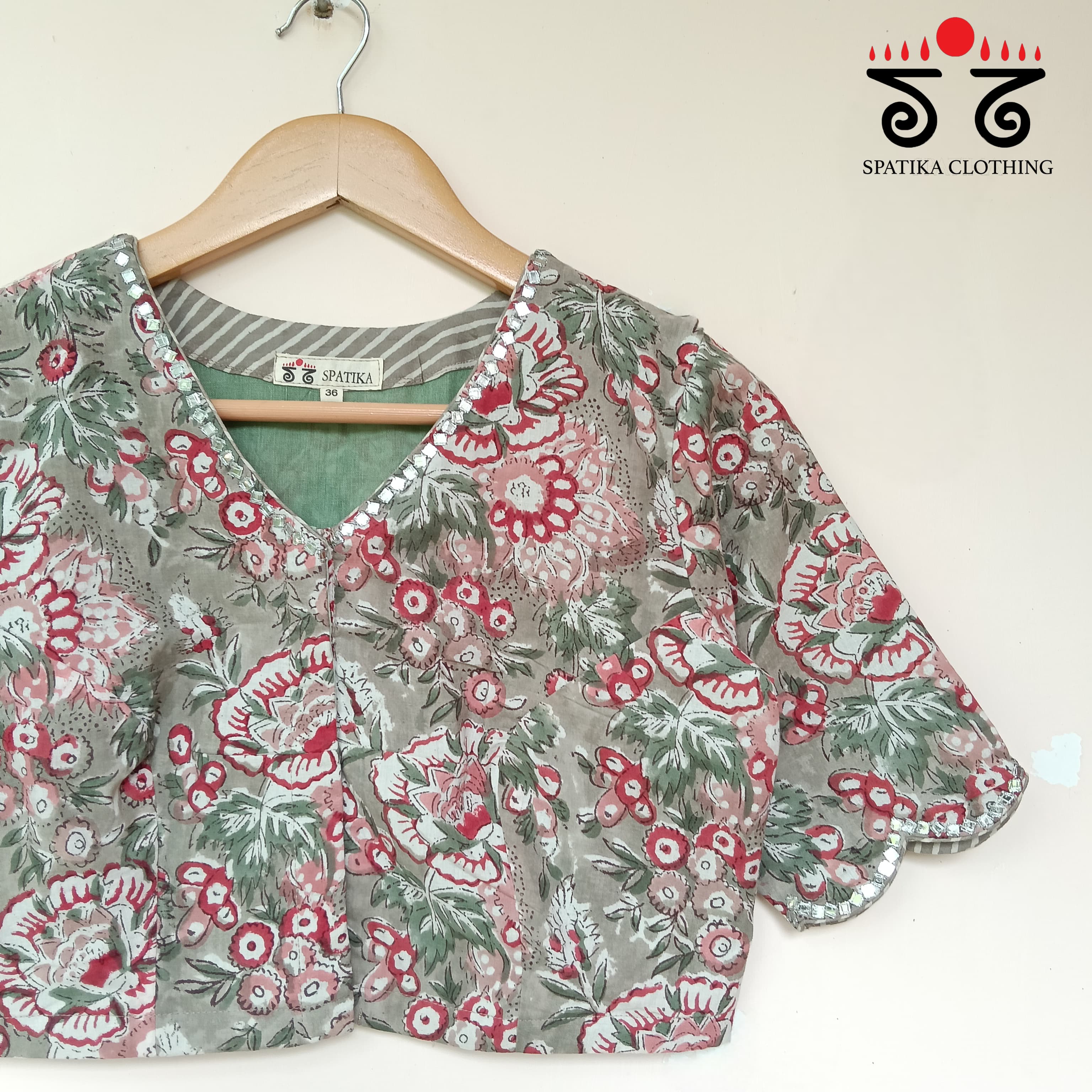 The Scalloped Blouse