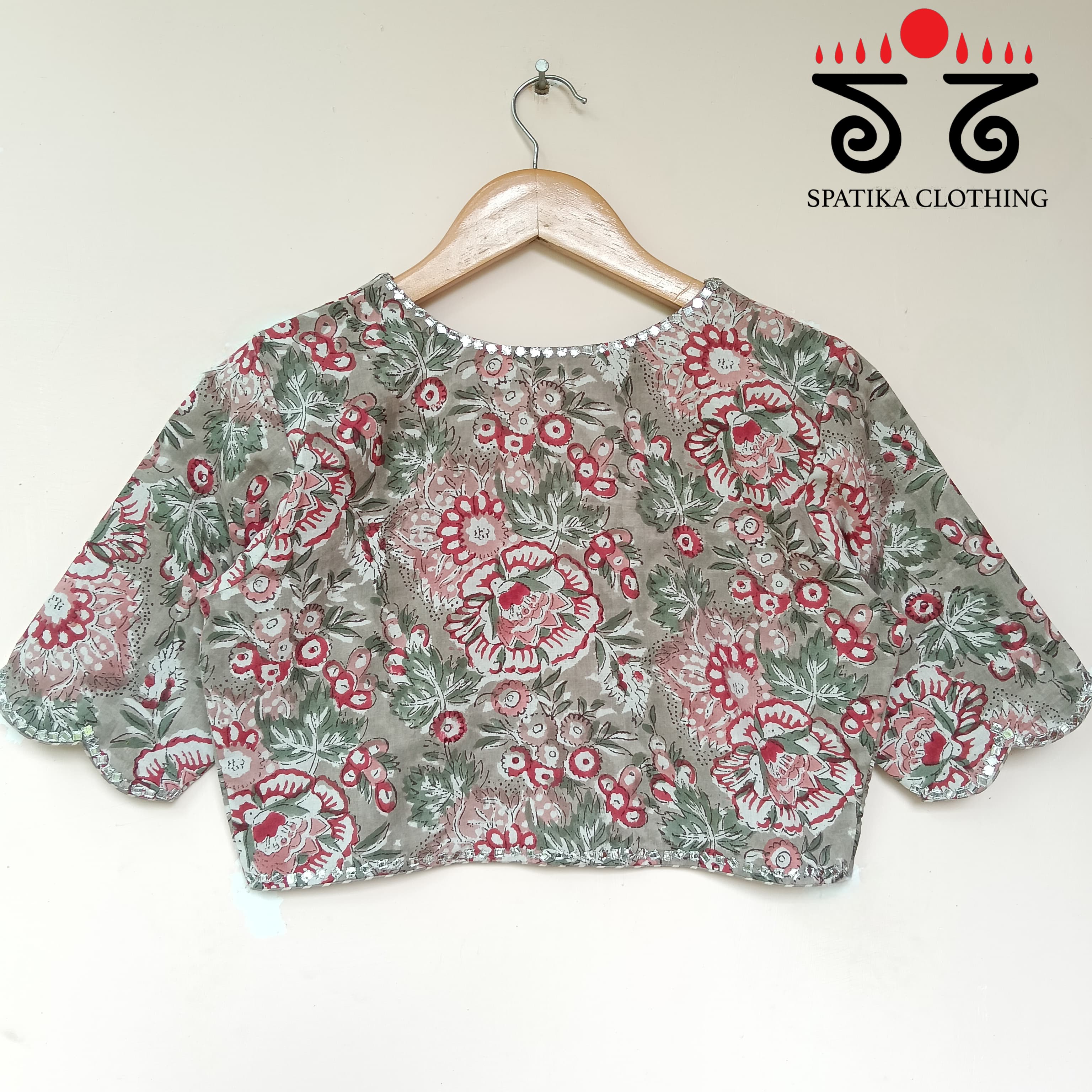 The Scalloped Blouse
