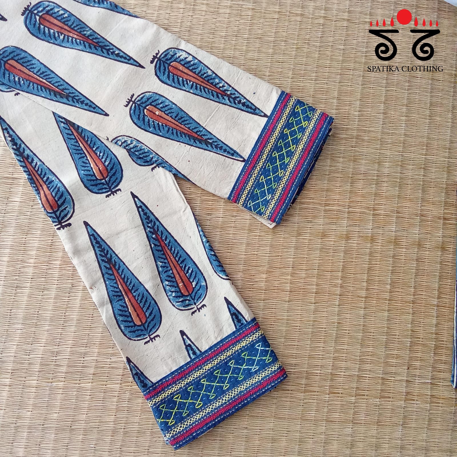 Banjara Hand Embroidered Blouse Fabric