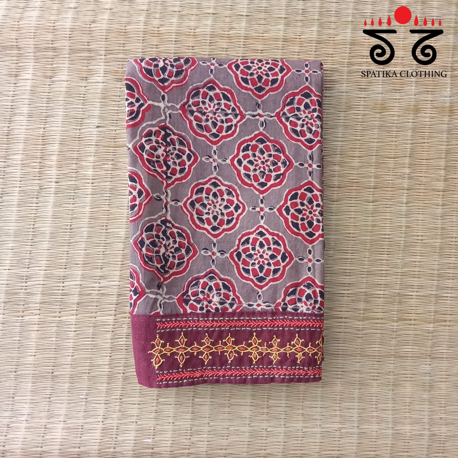 Banjara Hand Embroidered Blouse Fabric