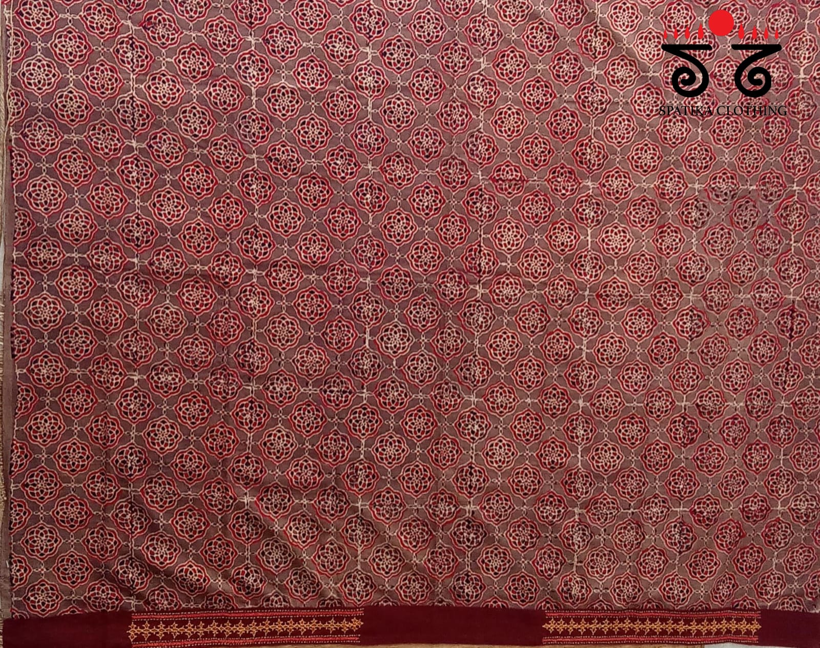 Banjara Hand Embroidered Blouse Fabric