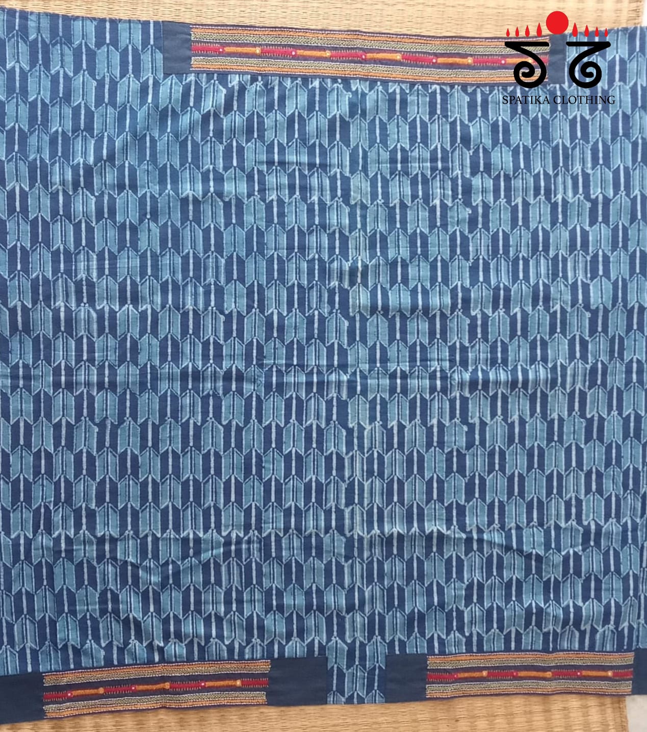 Banjara Hand Embroidered Blouse Fabric