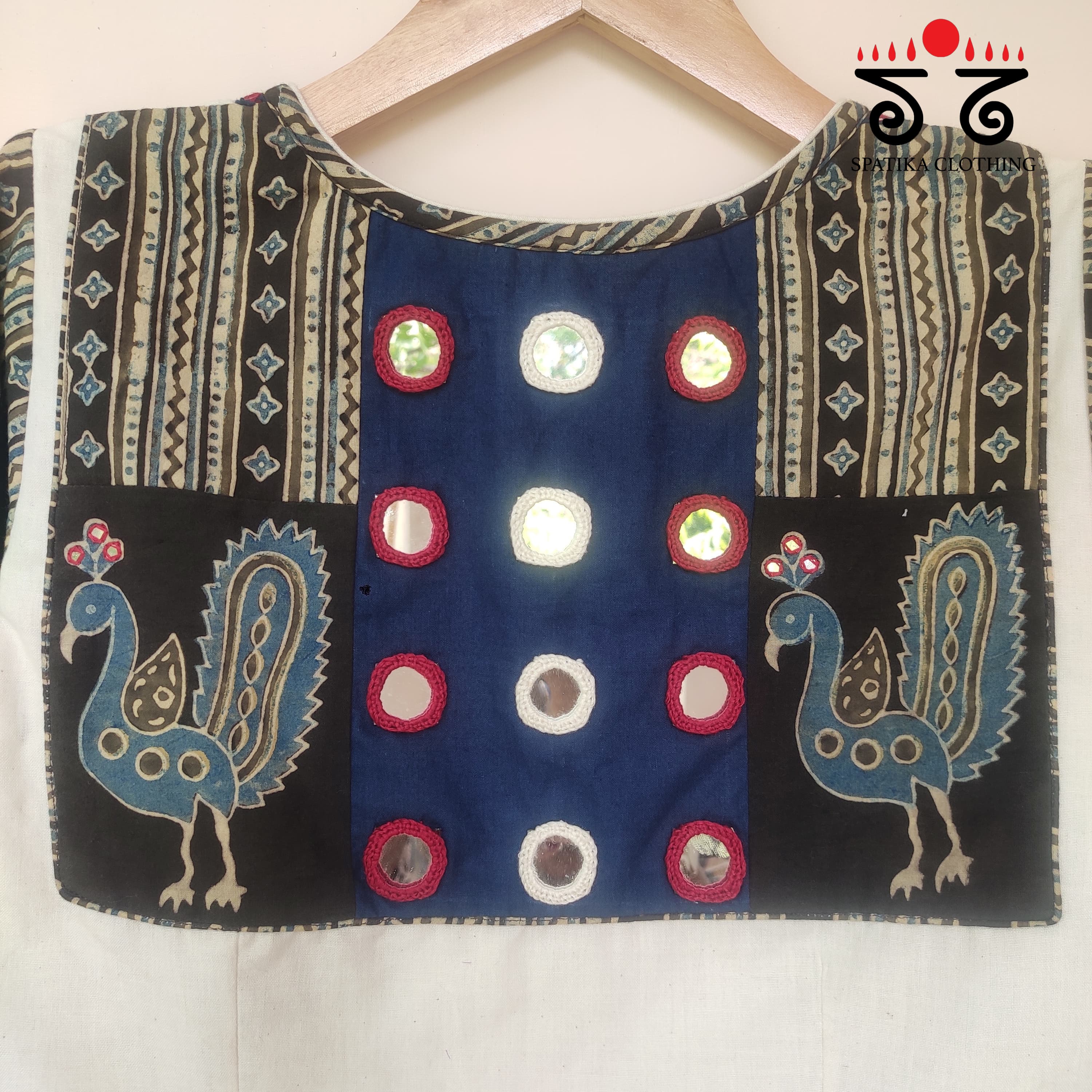 The Morni - Mirror work Blouse