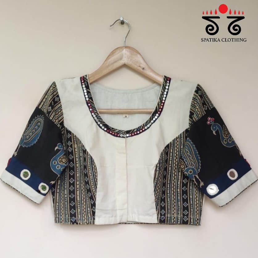 The Morni - Mirror work Blouse