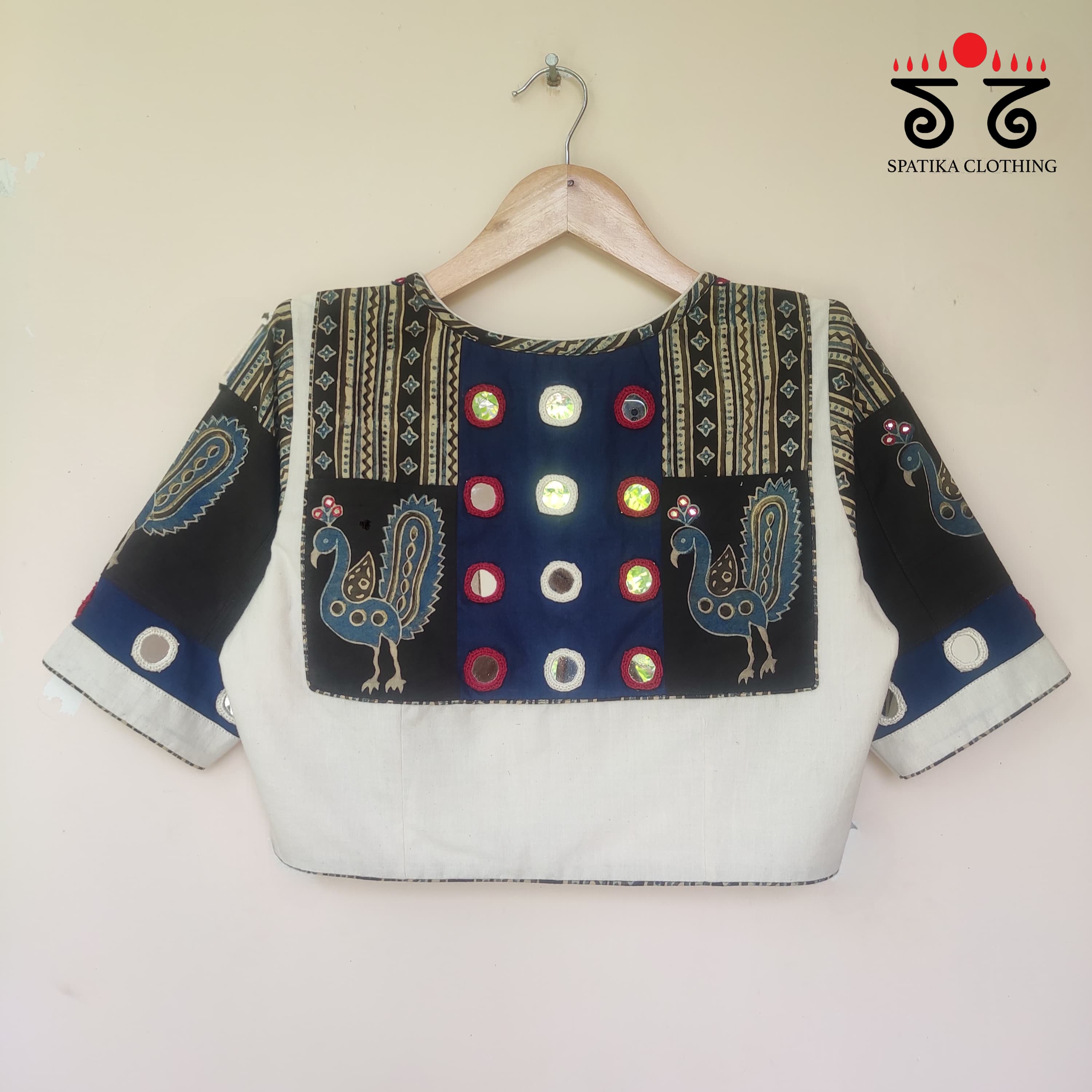The Morni - Mirror work Blouse