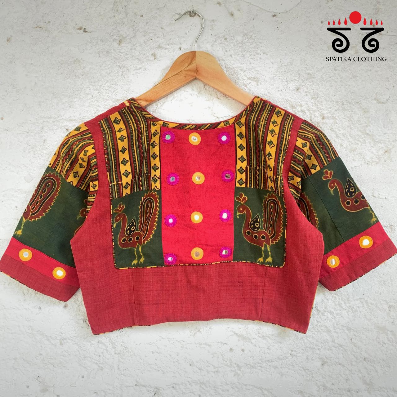 The Morni - Mirror work Blouse