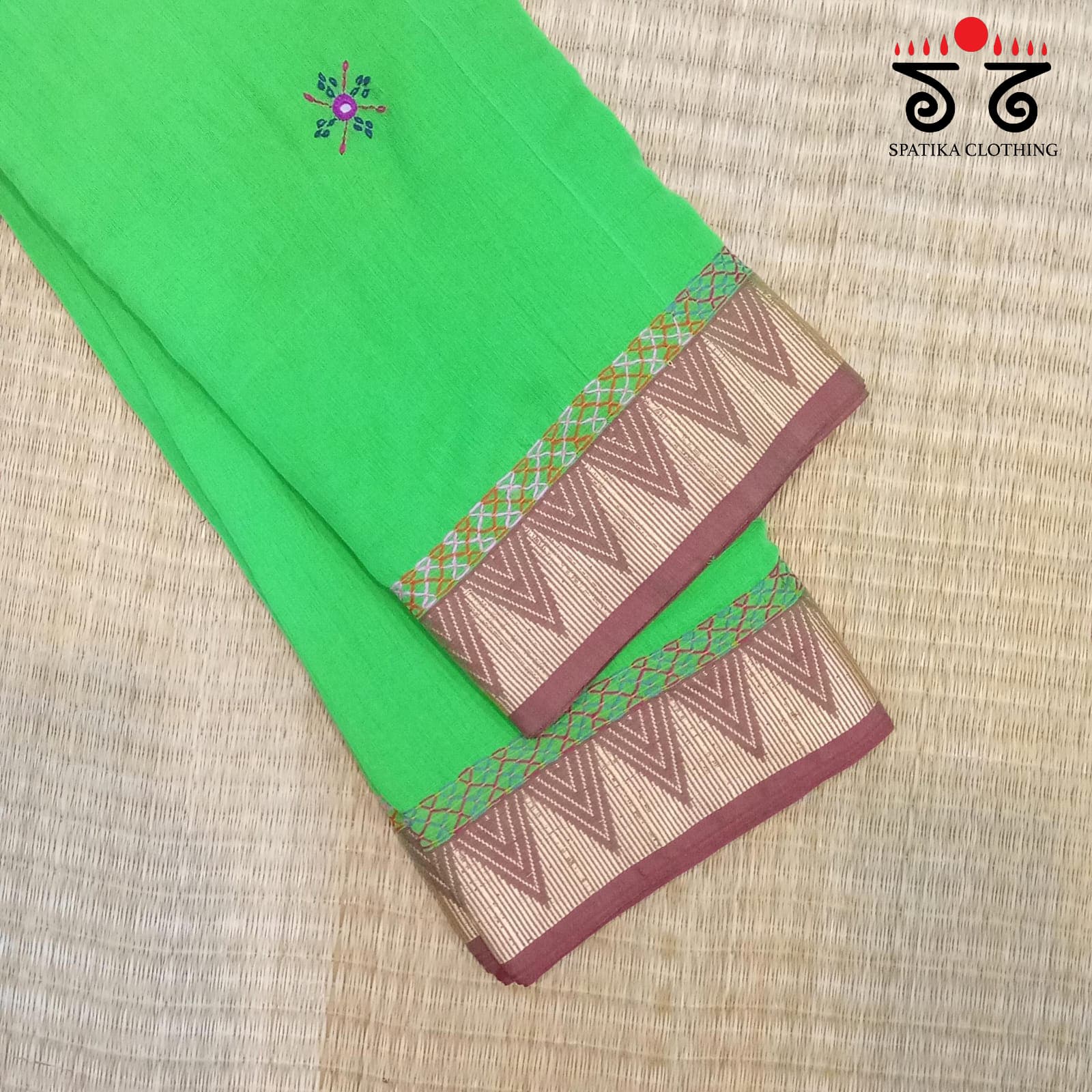 Lambani Hand-embroidered Saree