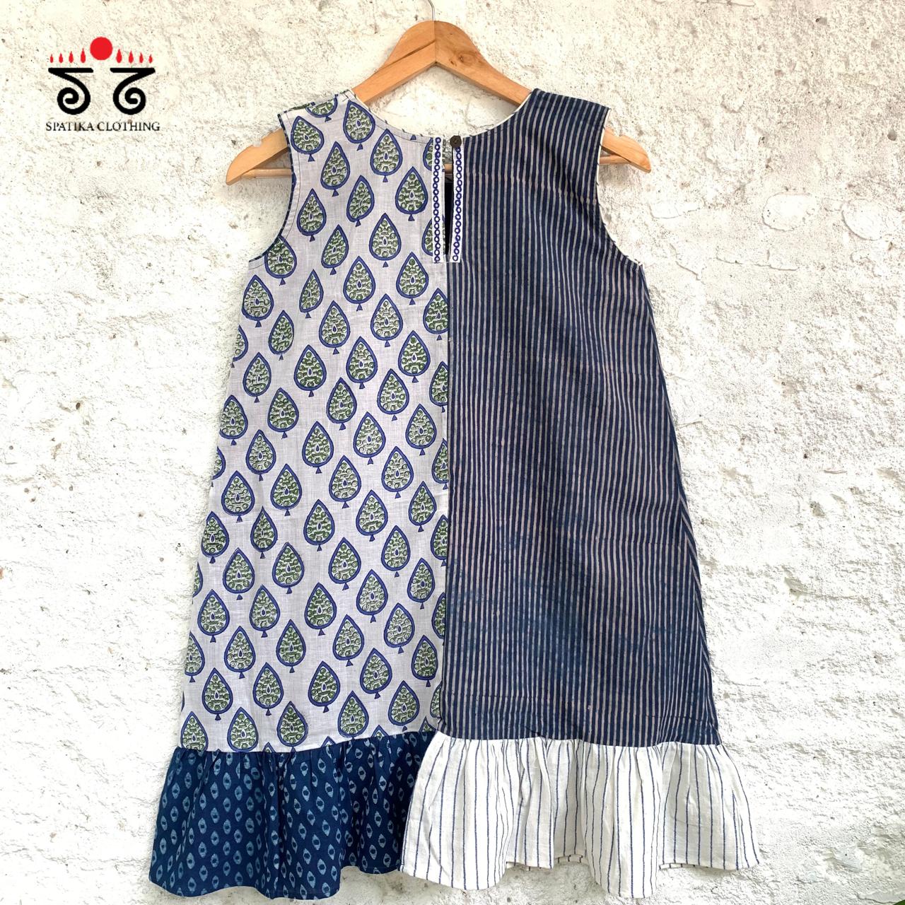 Ajrakh Hand-embroidered Womens Top