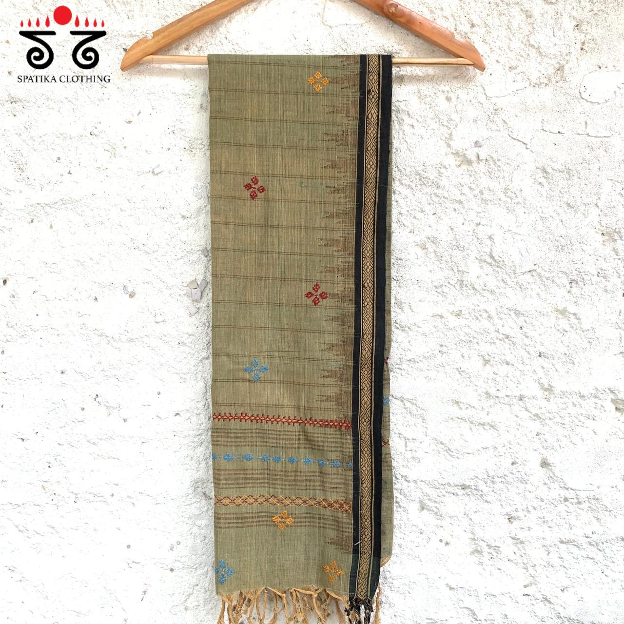 Banjara on Ponduru - Hand Embroidered Dupatta