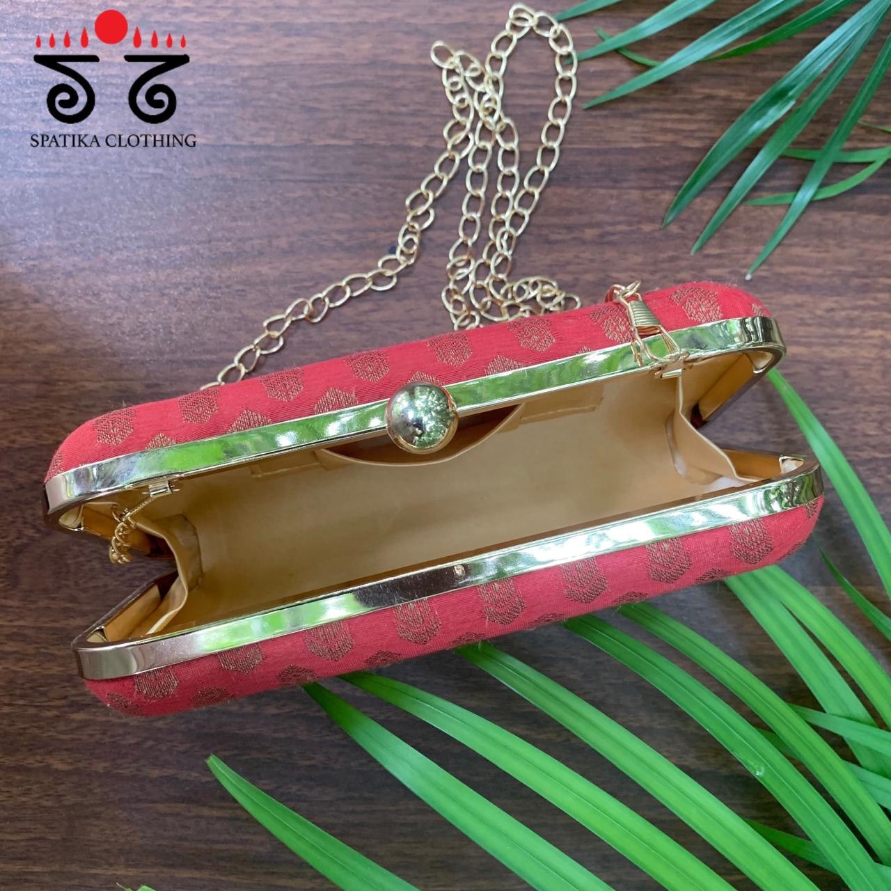 Box Clutch - Banarasi Butta!