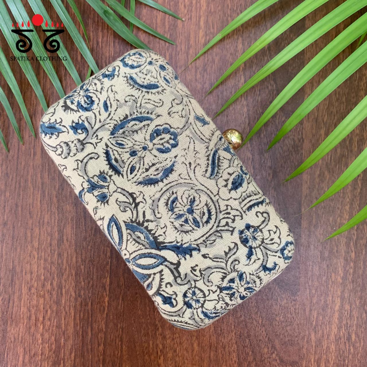 Box Clutch - Kalamkari