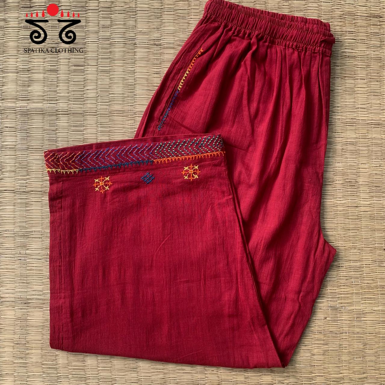 Lambani Hand Embroidered Women's Pant