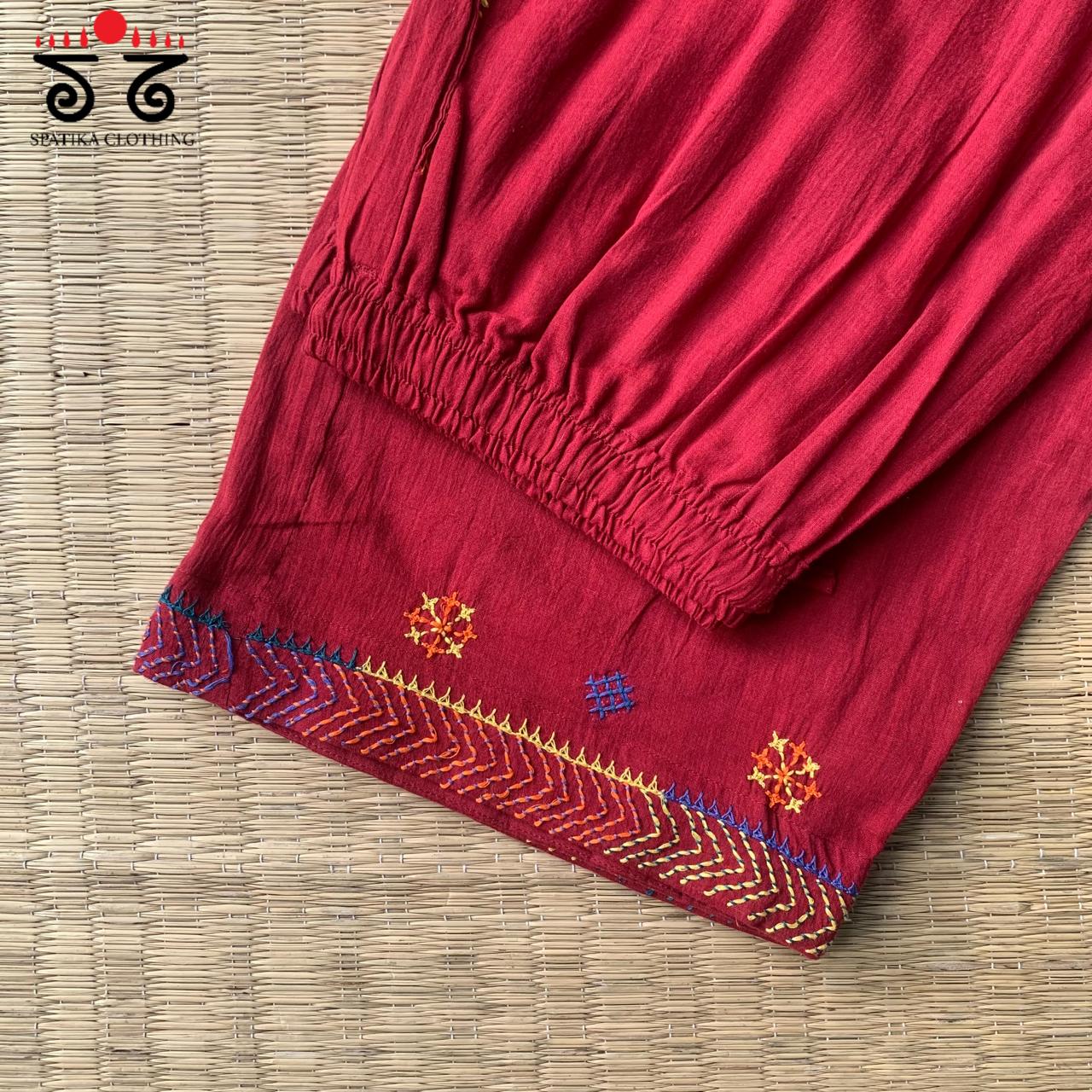 Lambani Hand Embroidered Women's Pant