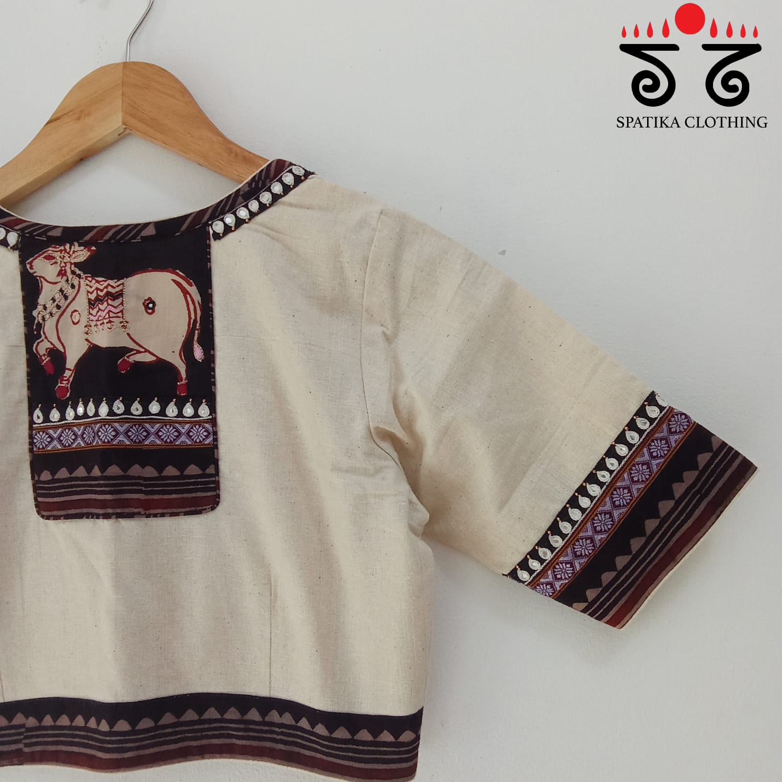 The Pichwai Patchwork Blouse