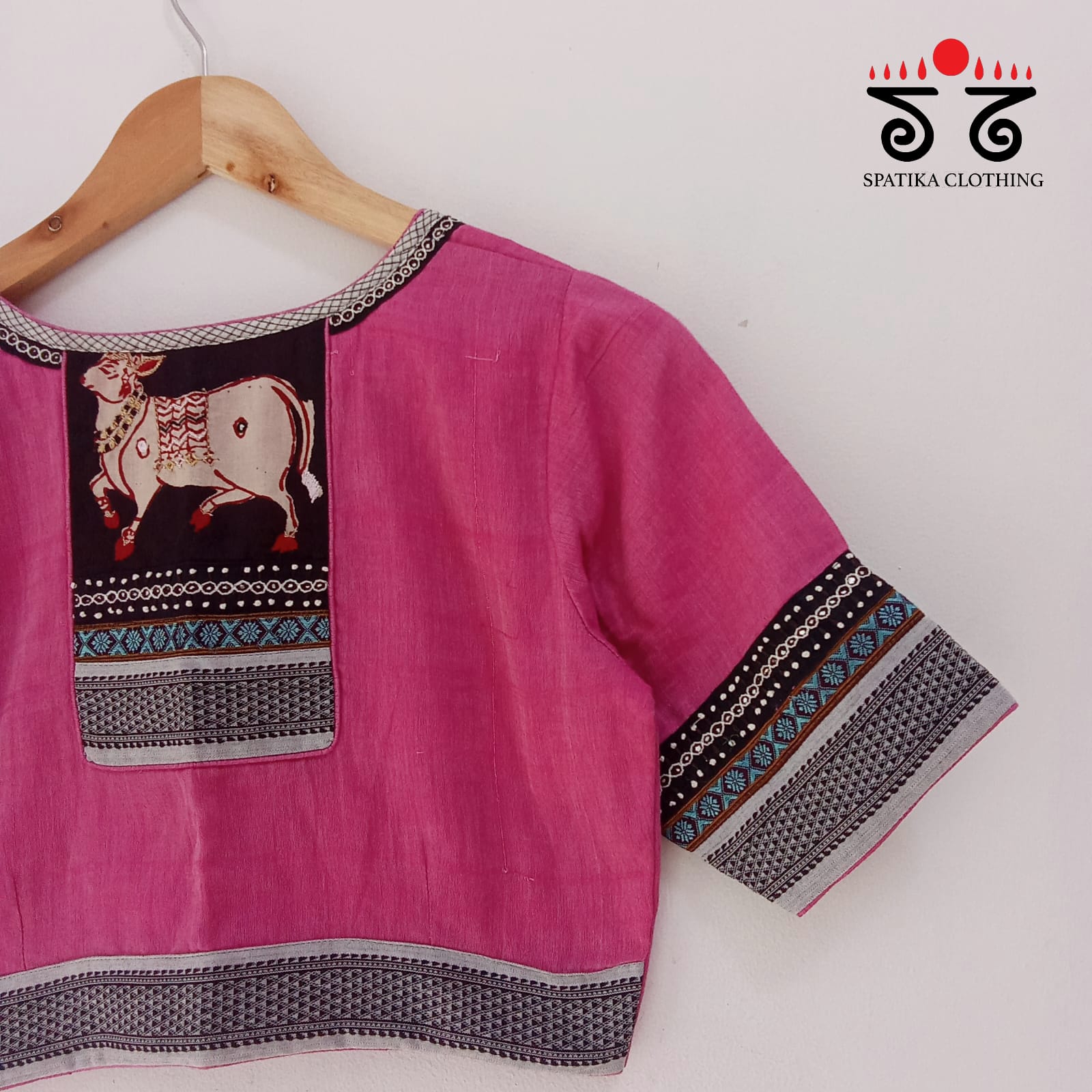 The Pichwai Patchwork Blouse