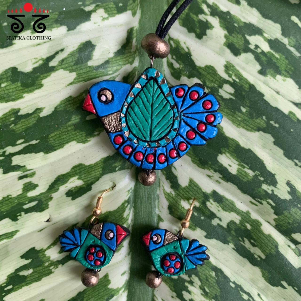 Terracotta Jewellery Set