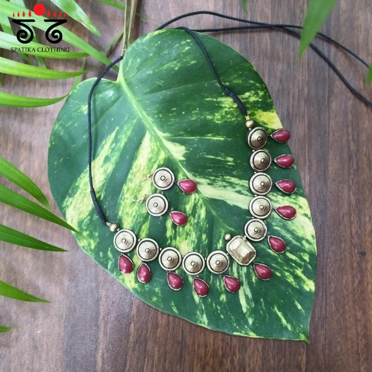 Terracotta Jewellery Set