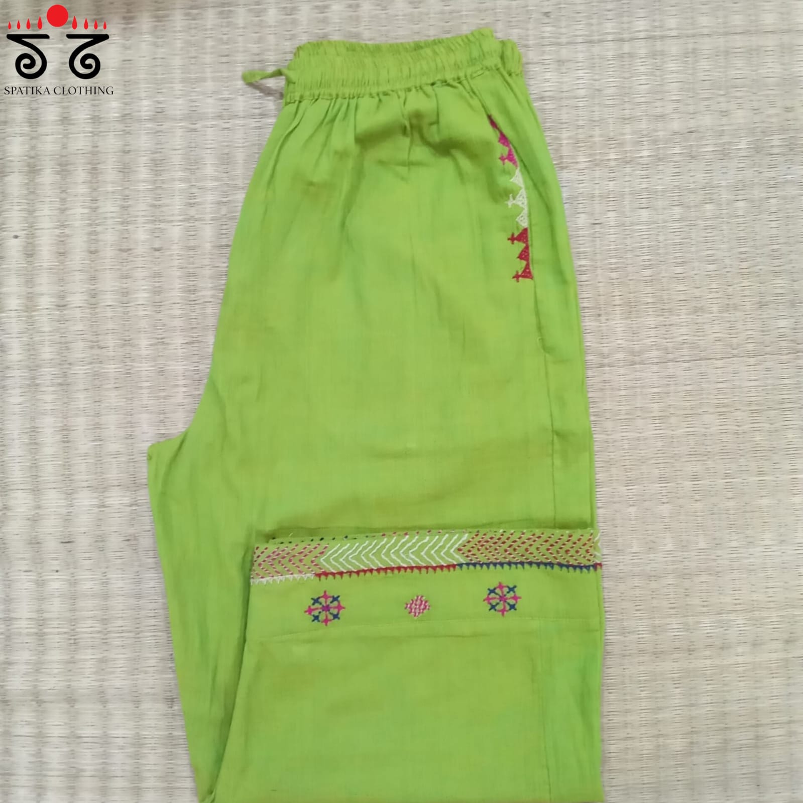 Lambani Hand Embroidered Women's Pant