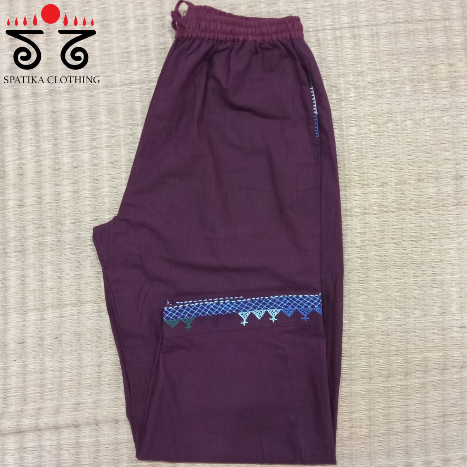 Lambani Hand Embroidered Women's Pant