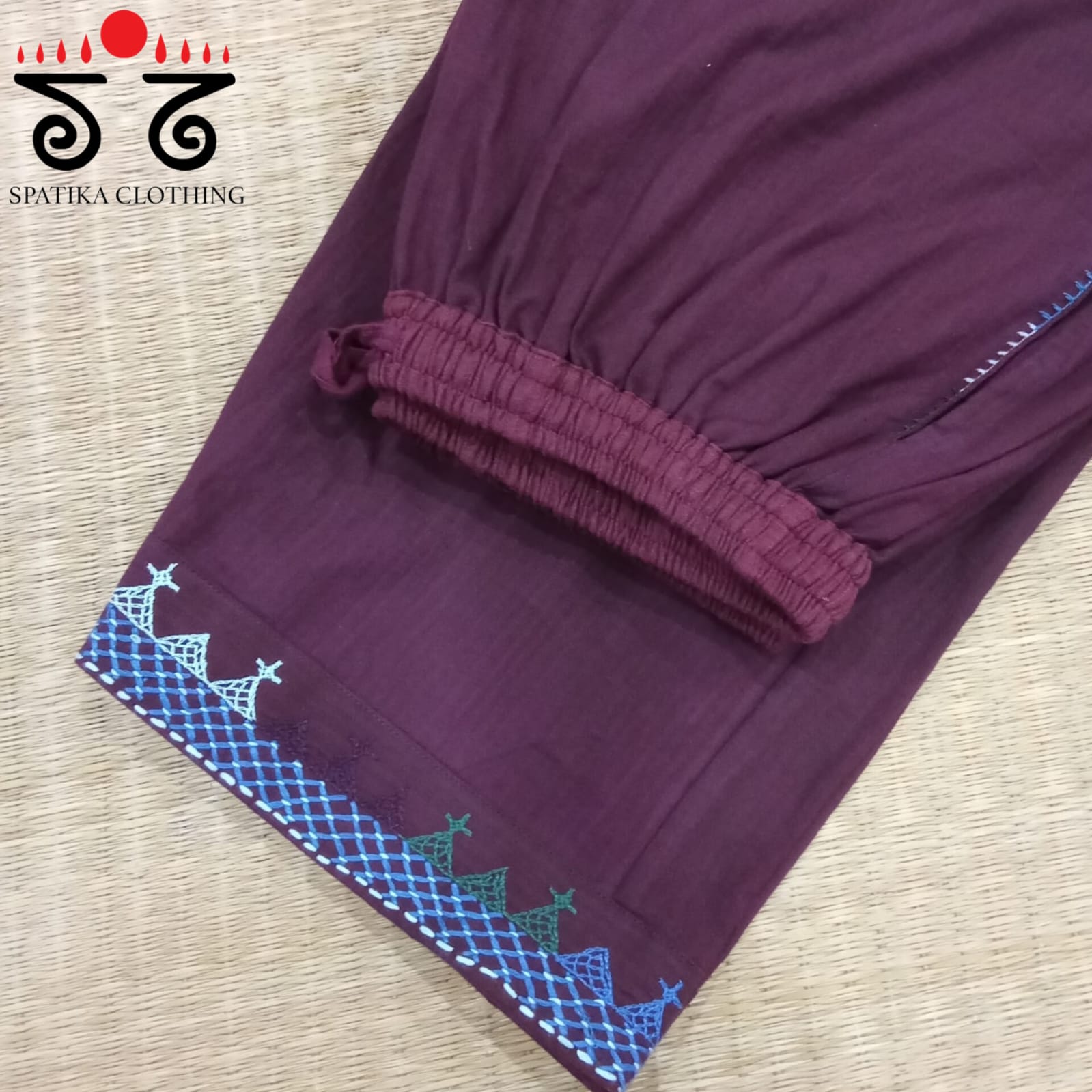 Lambani Hand Embroidered Women's Pant