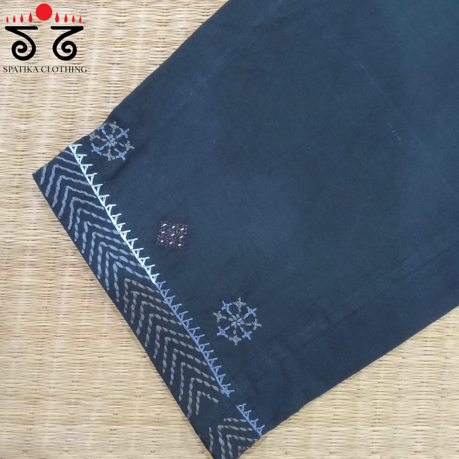Hand Embroidered Women's Pant