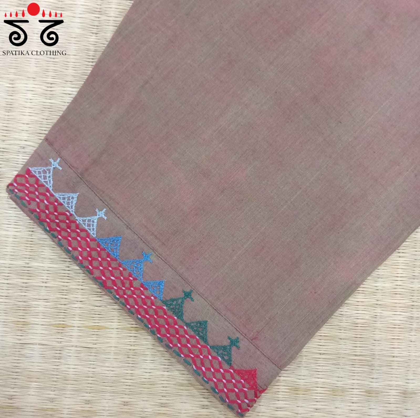 Hand Embroidered Women's Pant
