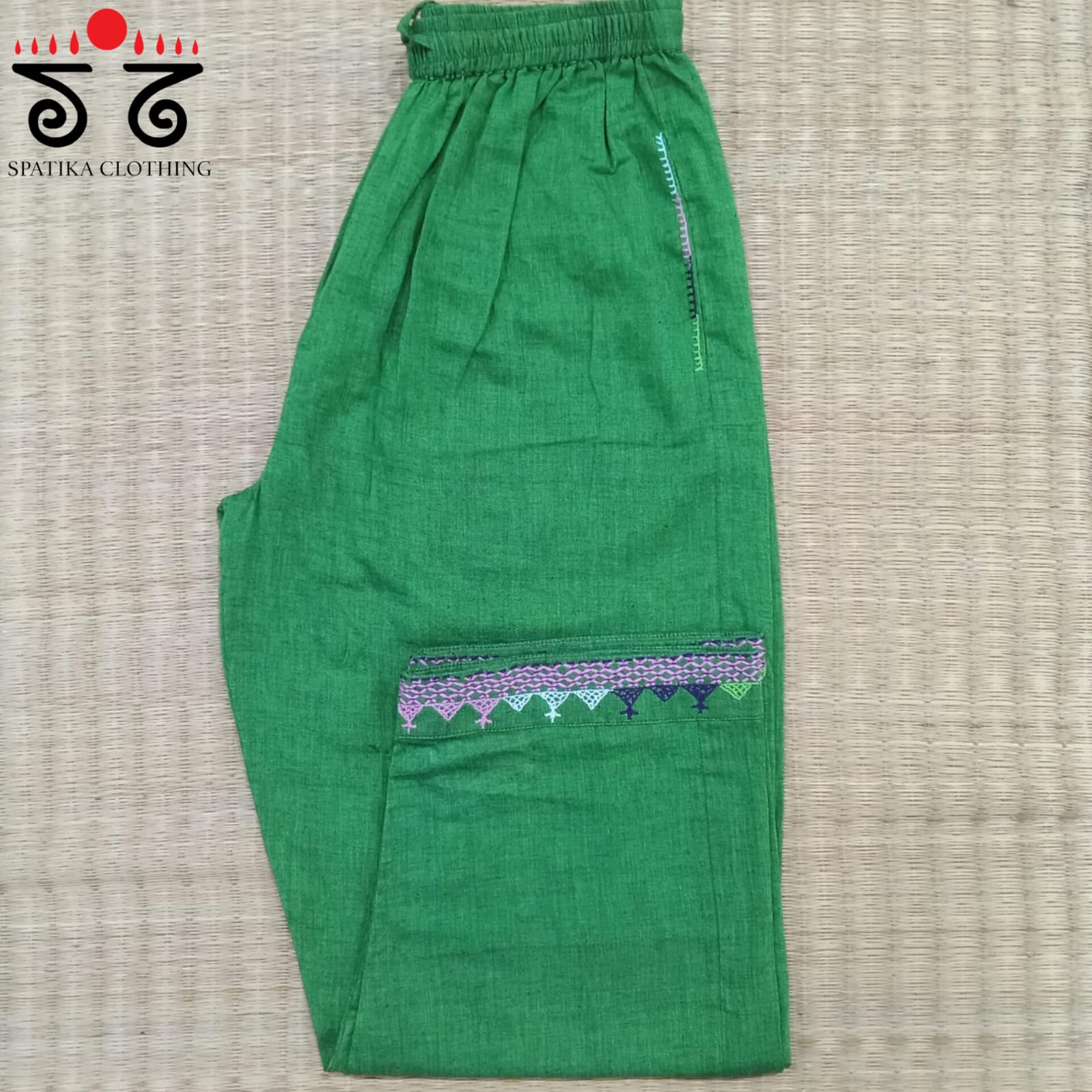 Lambani Hand Embroidered Women's Pant
