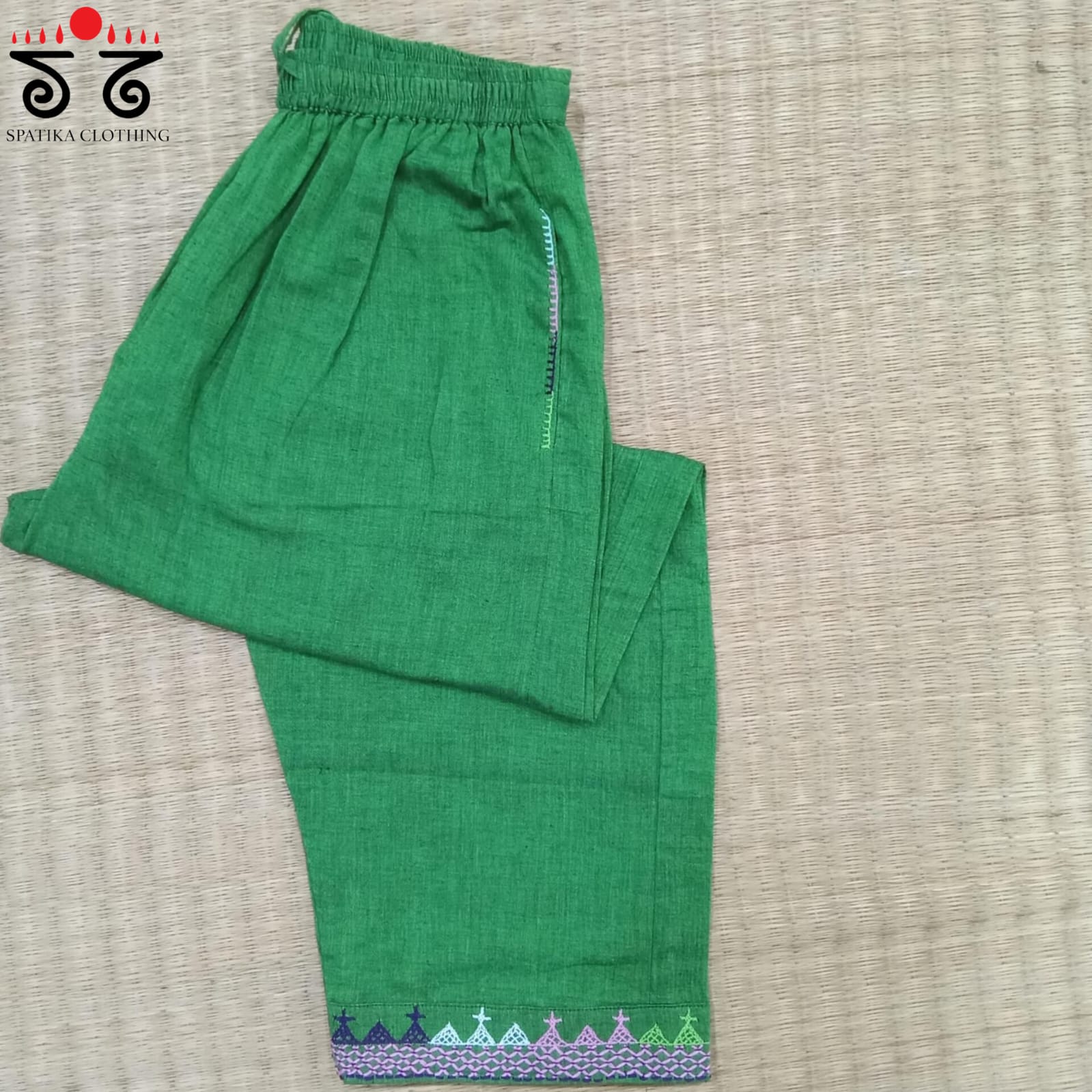 Lambani Hand Embroidered Women's Pant