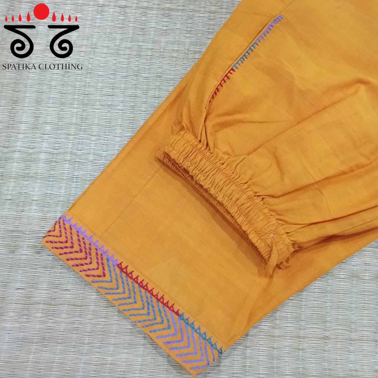 Hand Embroidered Women's Pant