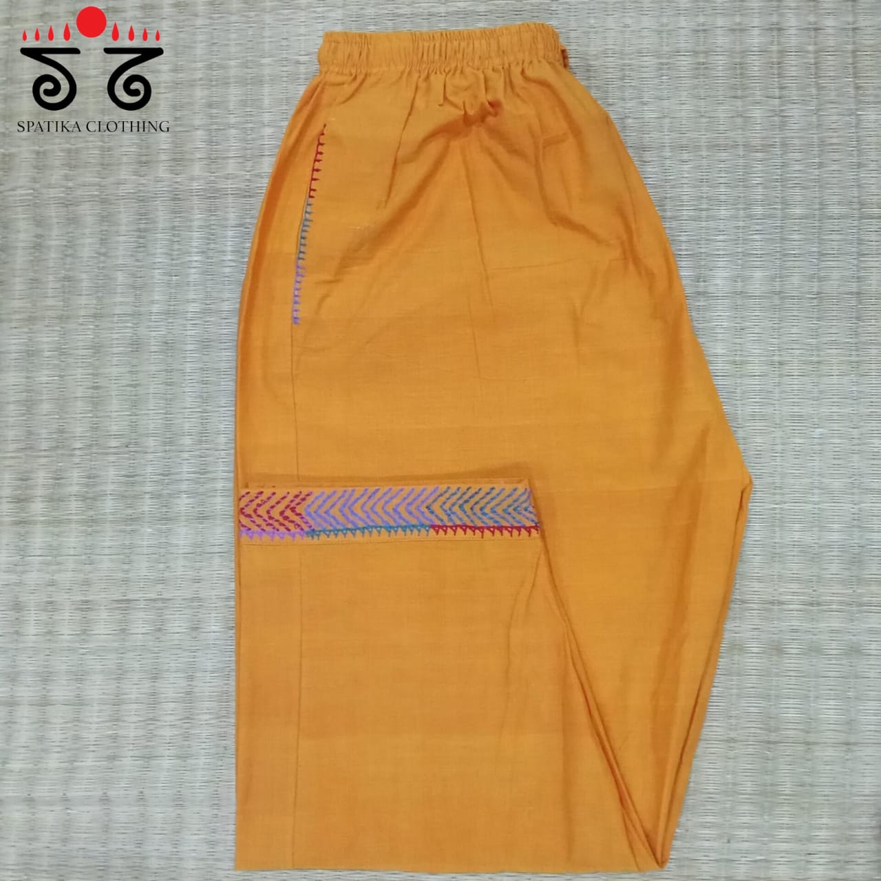 Hand Embroidered Women's Pant