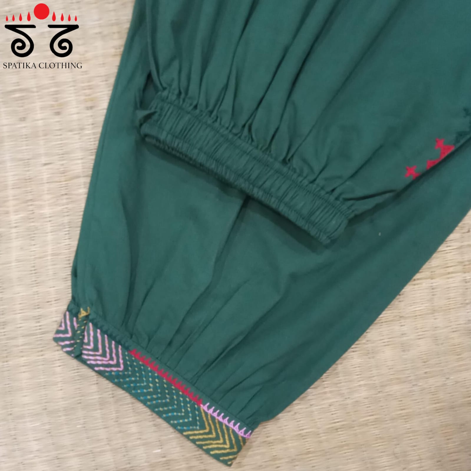 Hand Embroidered Women's Pant