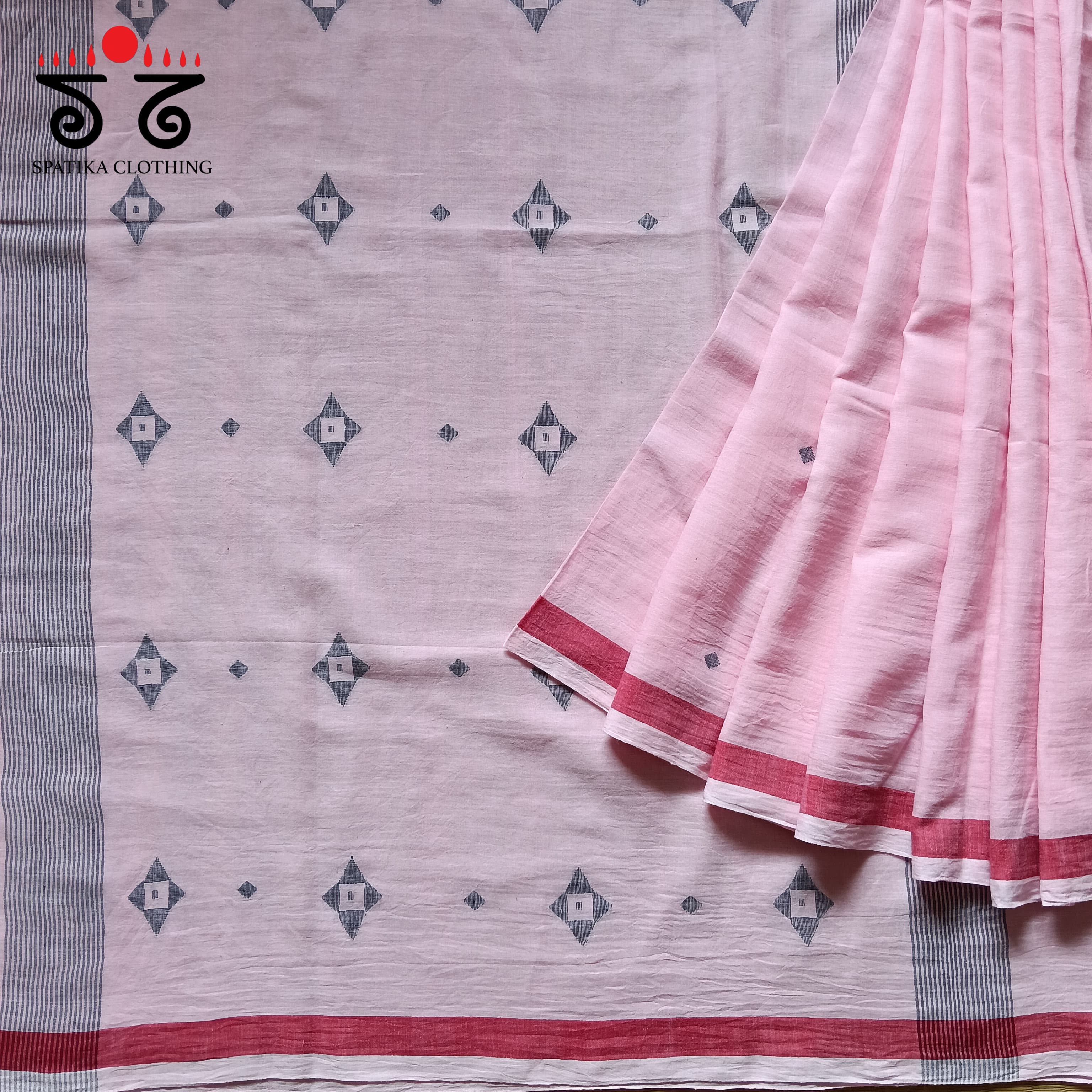 Jamdhani on Bengal Cotton Saree