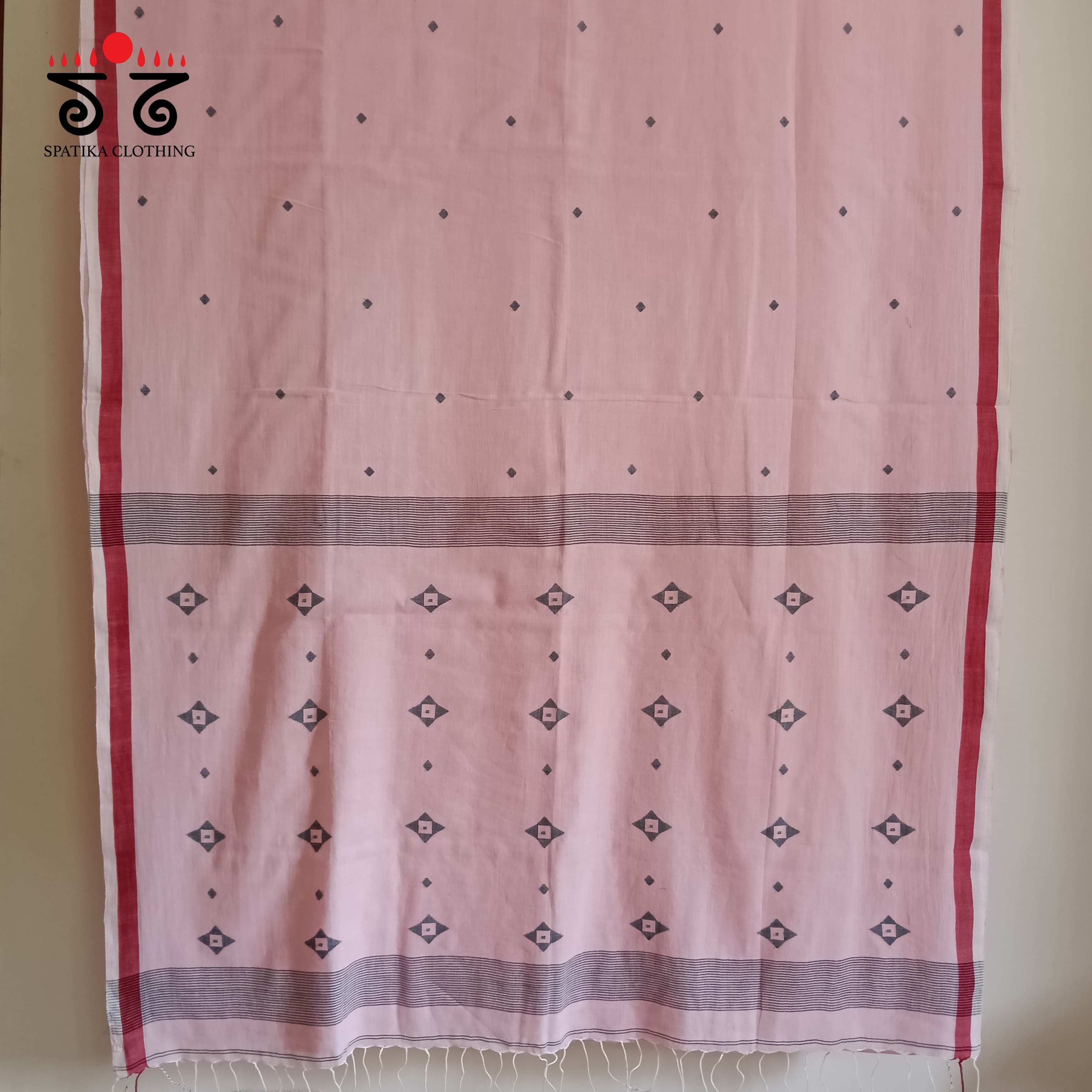 Jamdhani on Bengal Cotton Saree