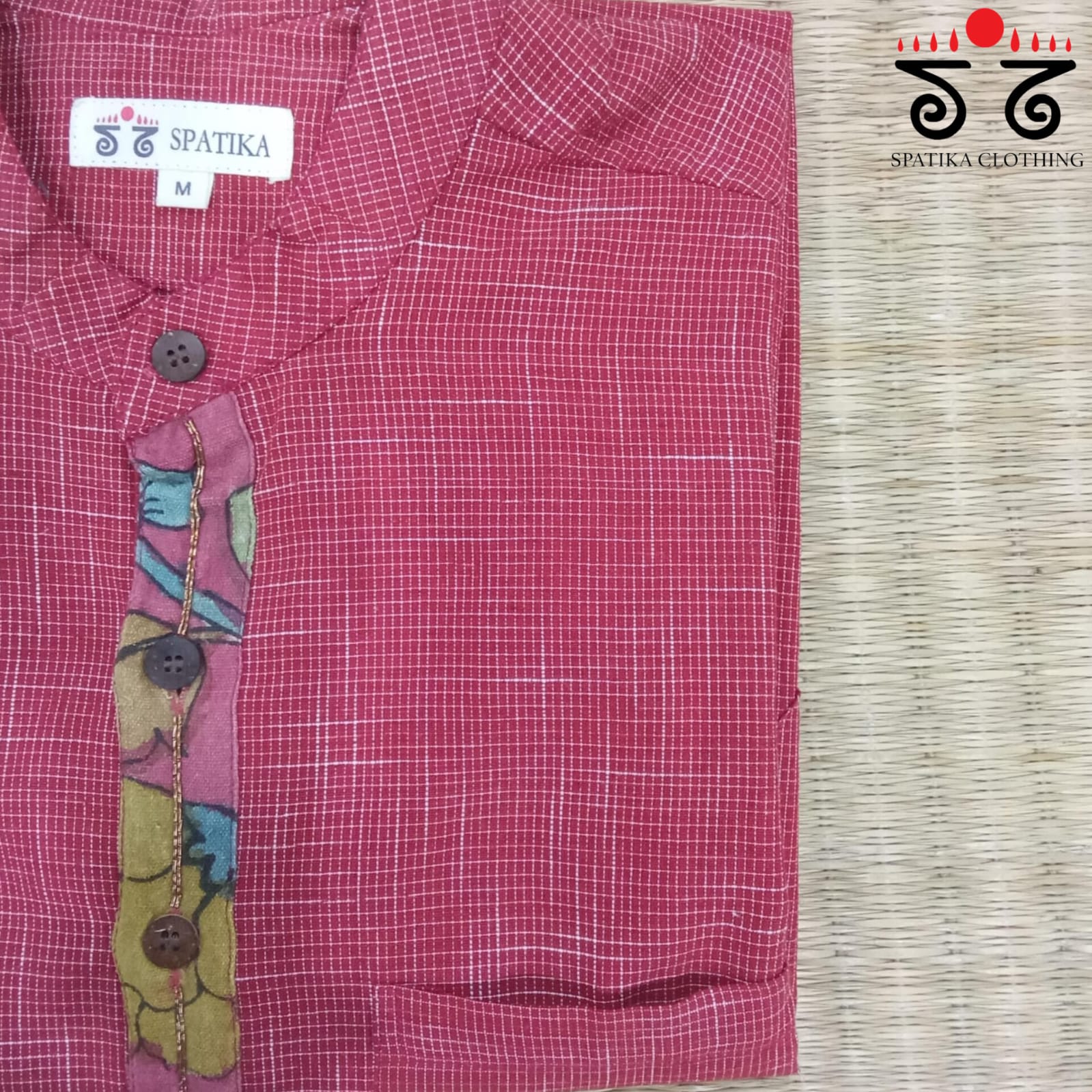 Men's Handwoven Cotton Kurta