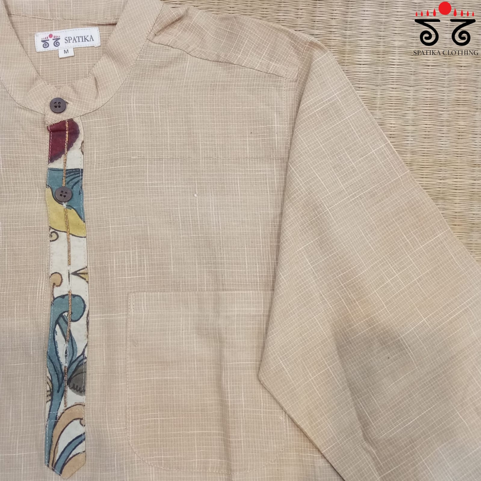 Men's Handwoven Cotton Kurta