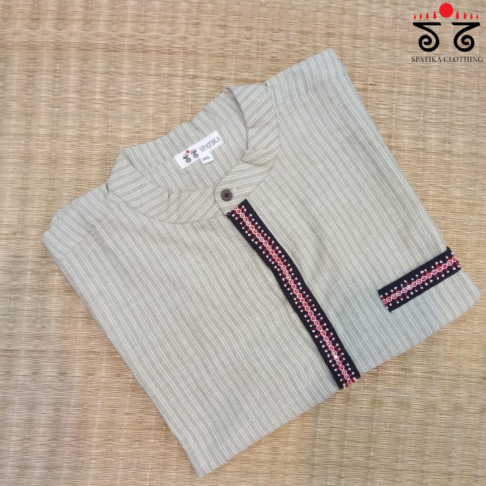 Men's Handwoven cotton Kurta