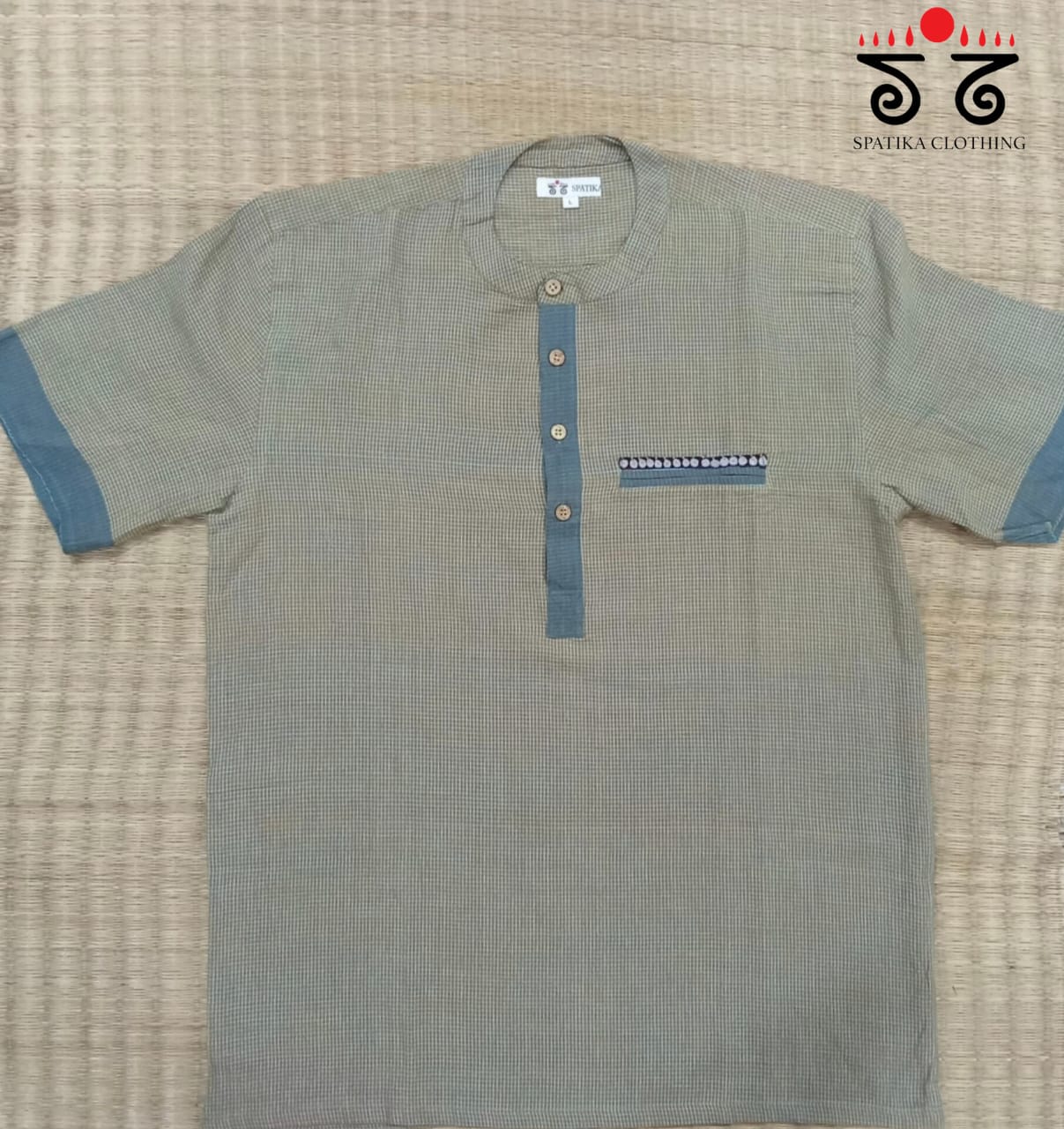 Men's Handwoven Ilkal Shirt