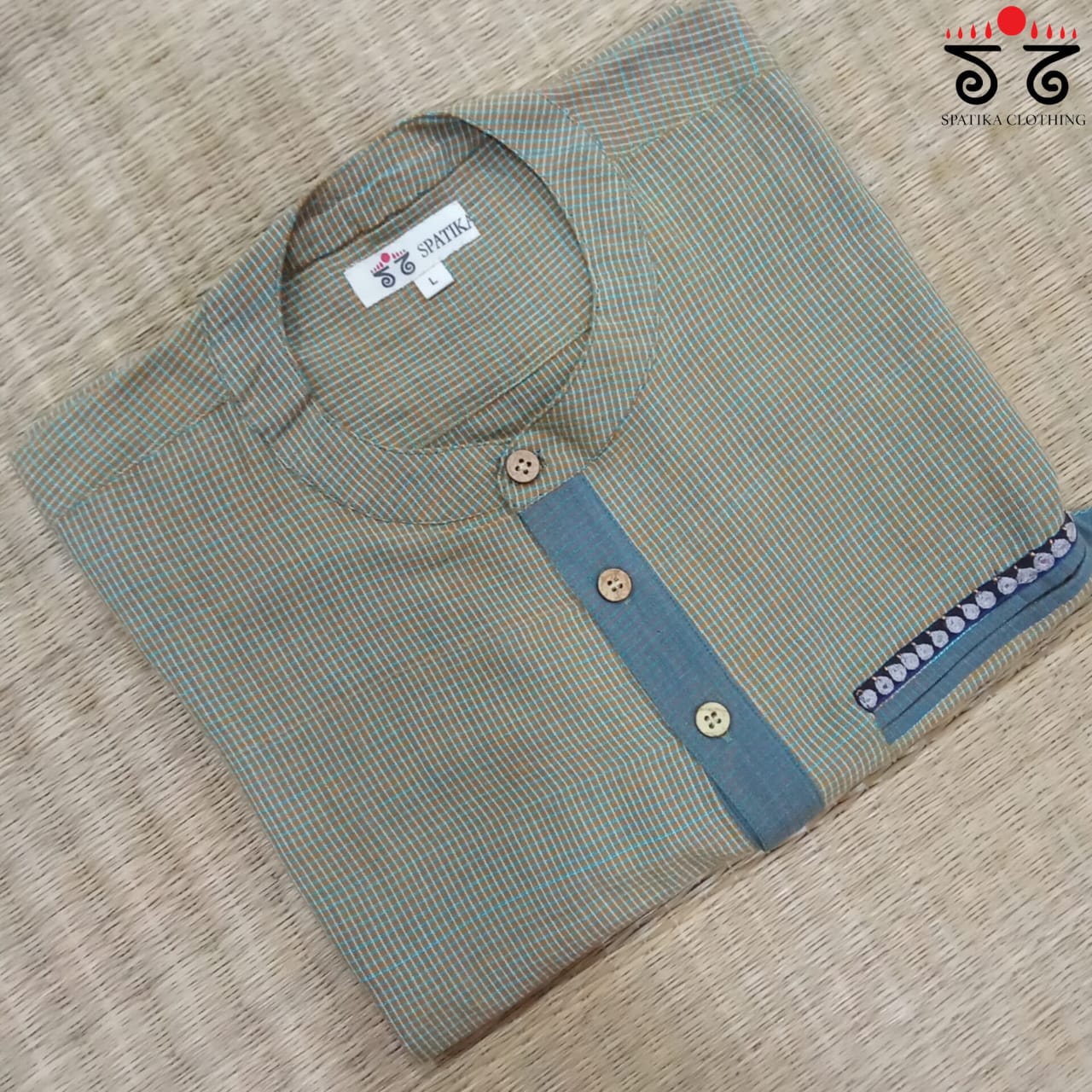 Men's Handwoven Ilkal Shirt