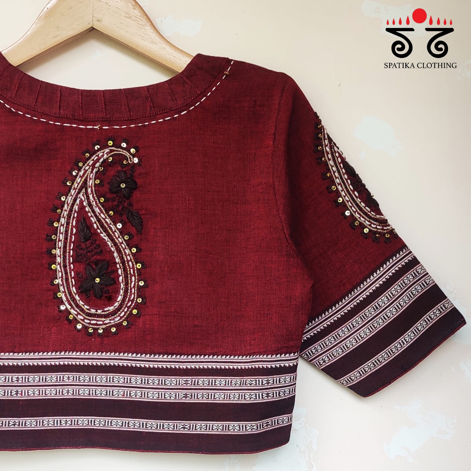 Chikankari Handcrafted blouse